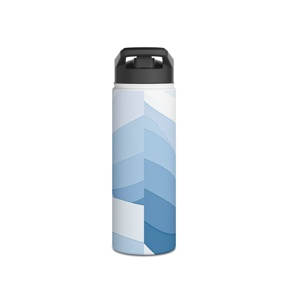 Glacial Contour · Insulated Water Bottle · Blue