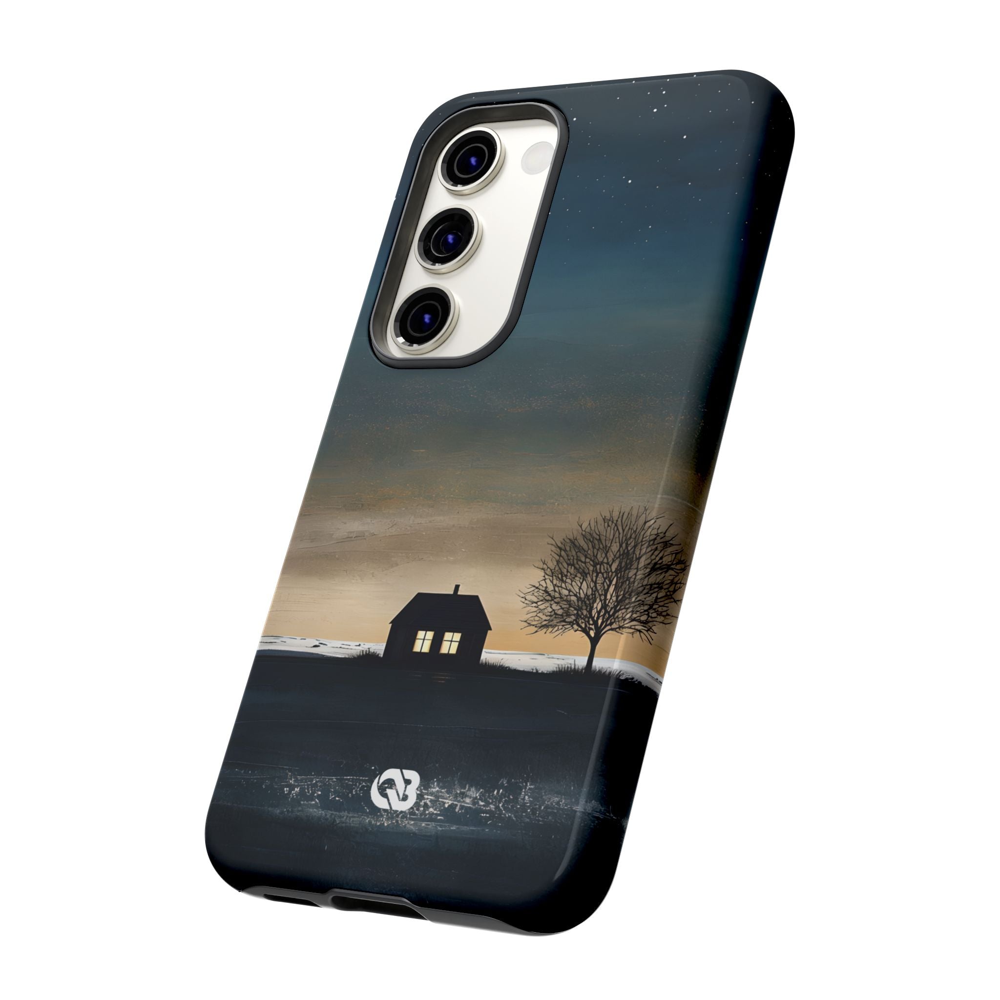 Midnight Cabin Glow · Tough Handyhülle für Samsung