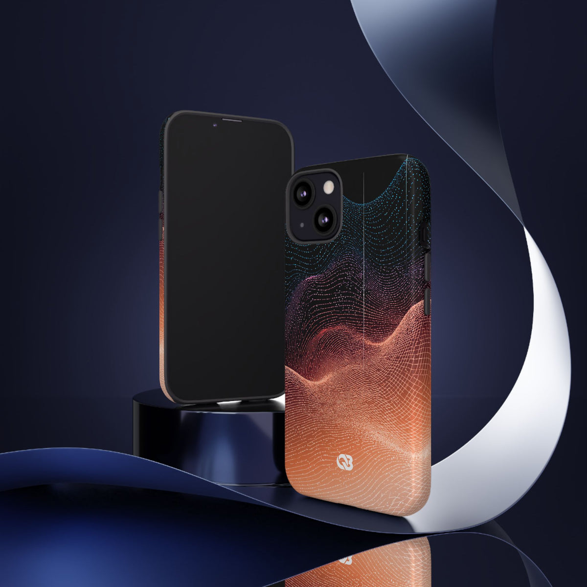 Spectral Elevation · Tough Phone Case for iPhone · Orange