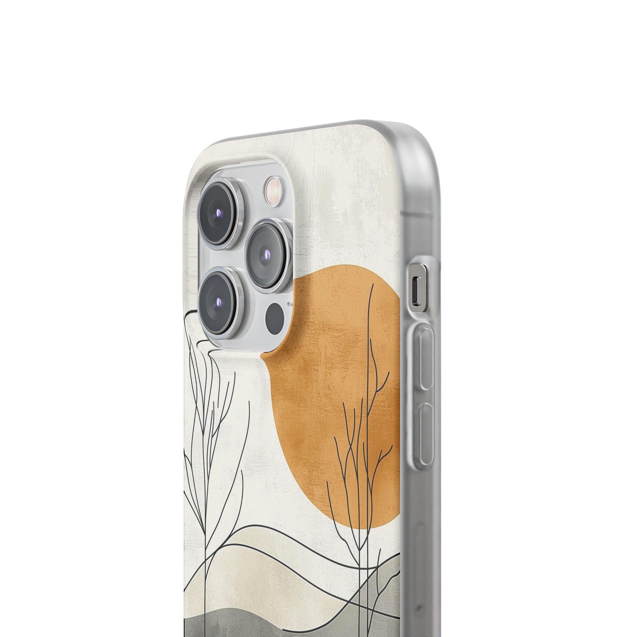 Orange Halo iPhone 14 Pro Case - Soft