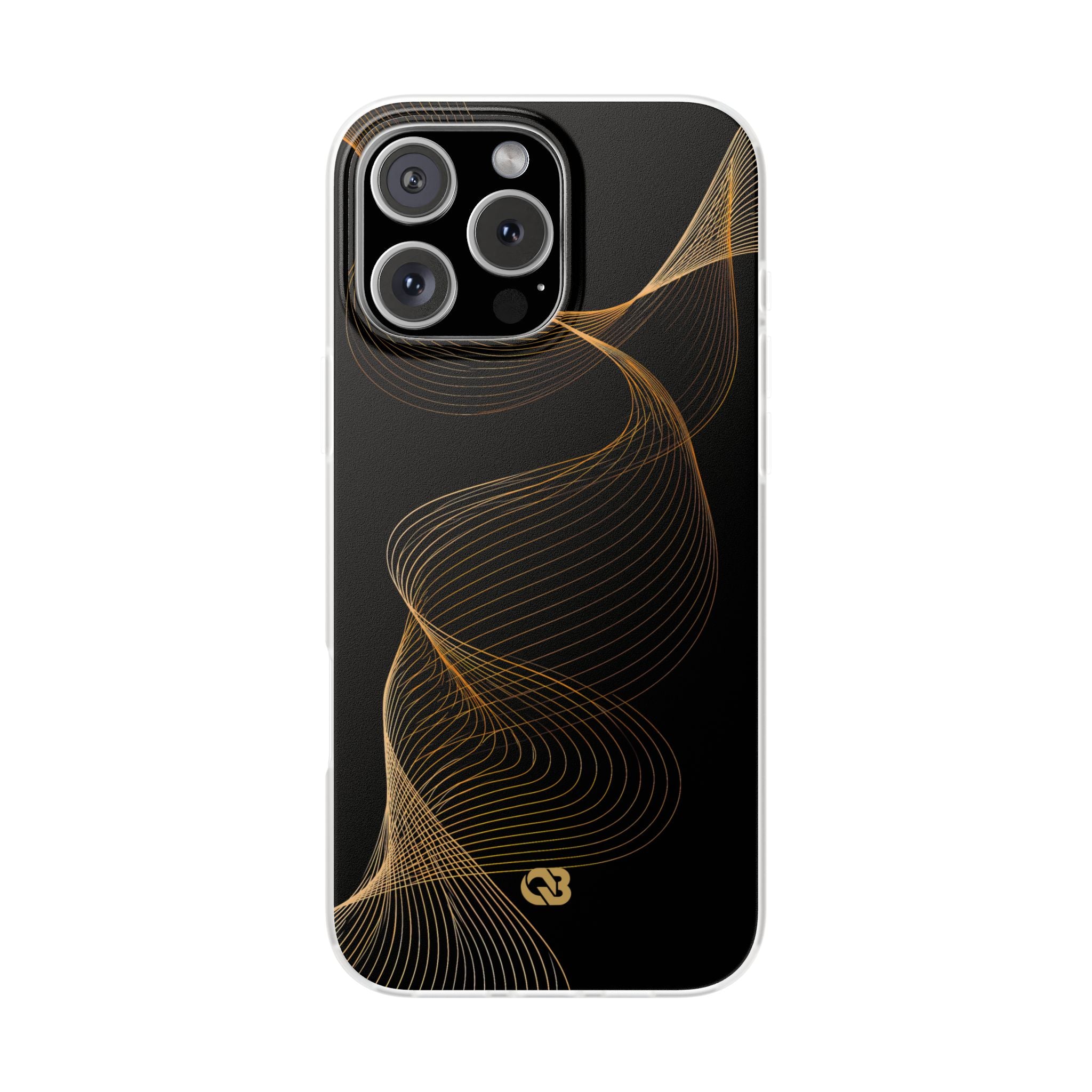 Gold Lite Phone Case for iPhone - Burnished Bronze Helix