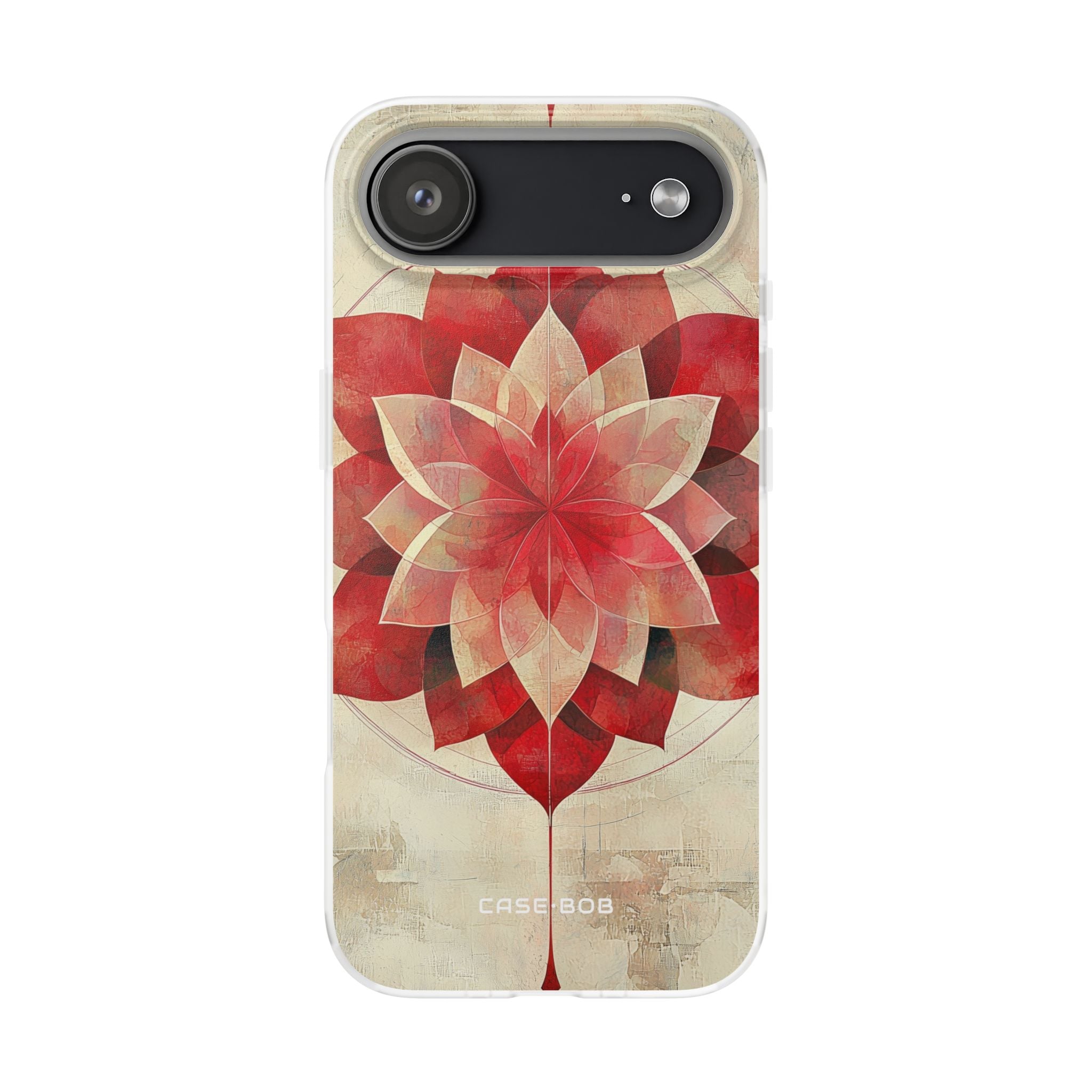 Crimson Bloom iPhone 17 Air Case - Soft - CASE•BOB