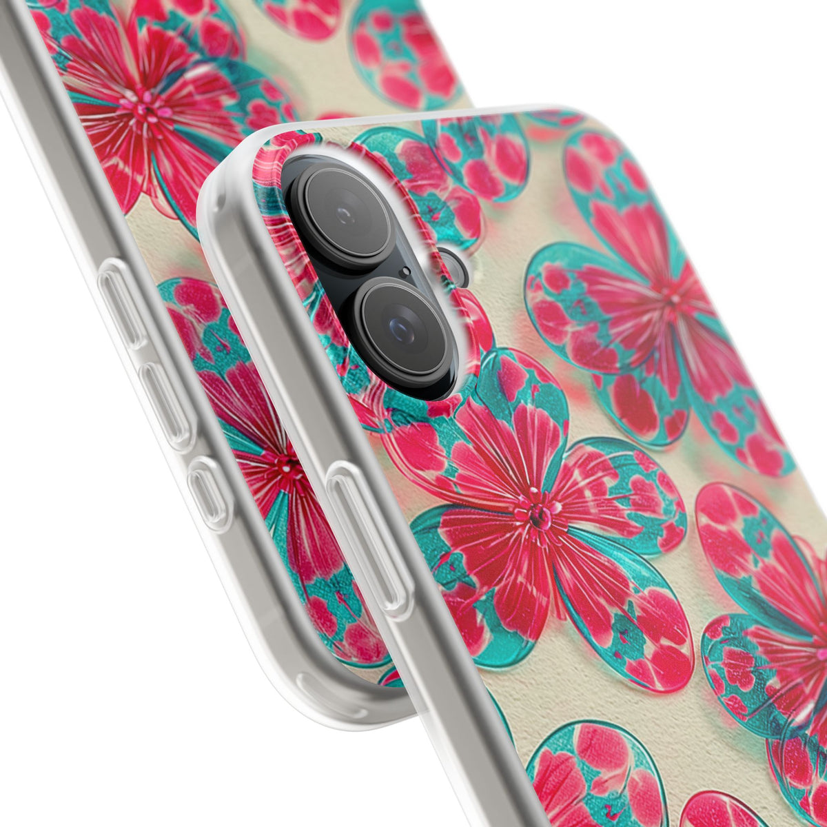 Lucite Jelly Bloom · Lite Phone Case for iPhone · Pink