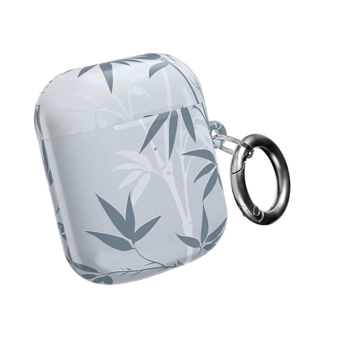 Misty Bamboo Grove · Hard Case for AirPods & AirPods Pro · Blue