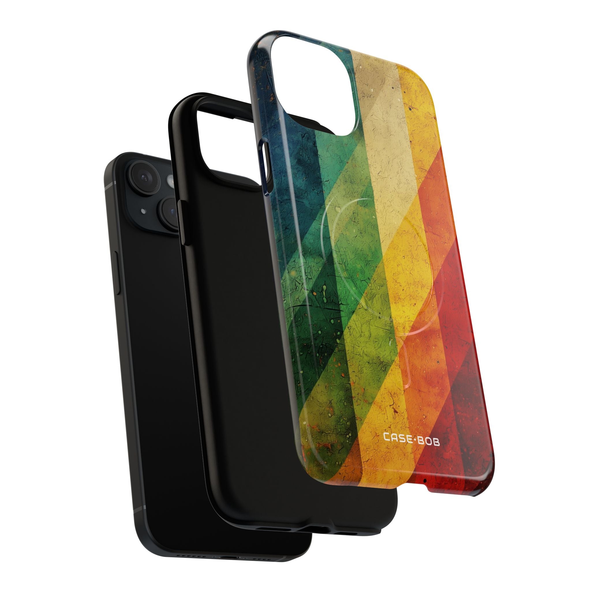 Diagonal Spectrum iPhone 15 Plus Case - Tough+