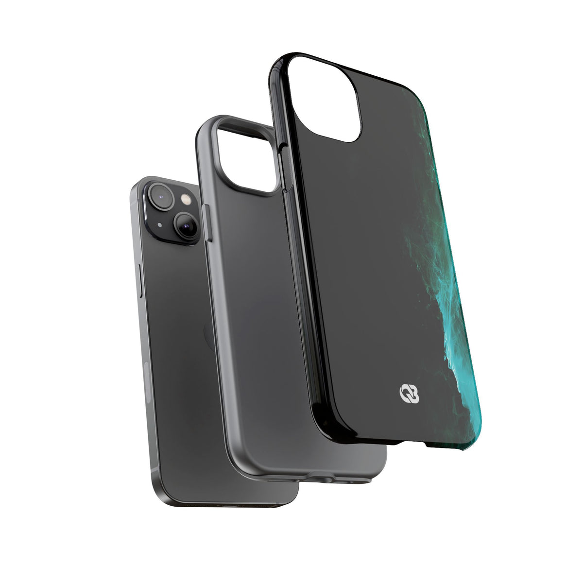 Luminous Plume · Tough Phone Case for iPhone · Teal