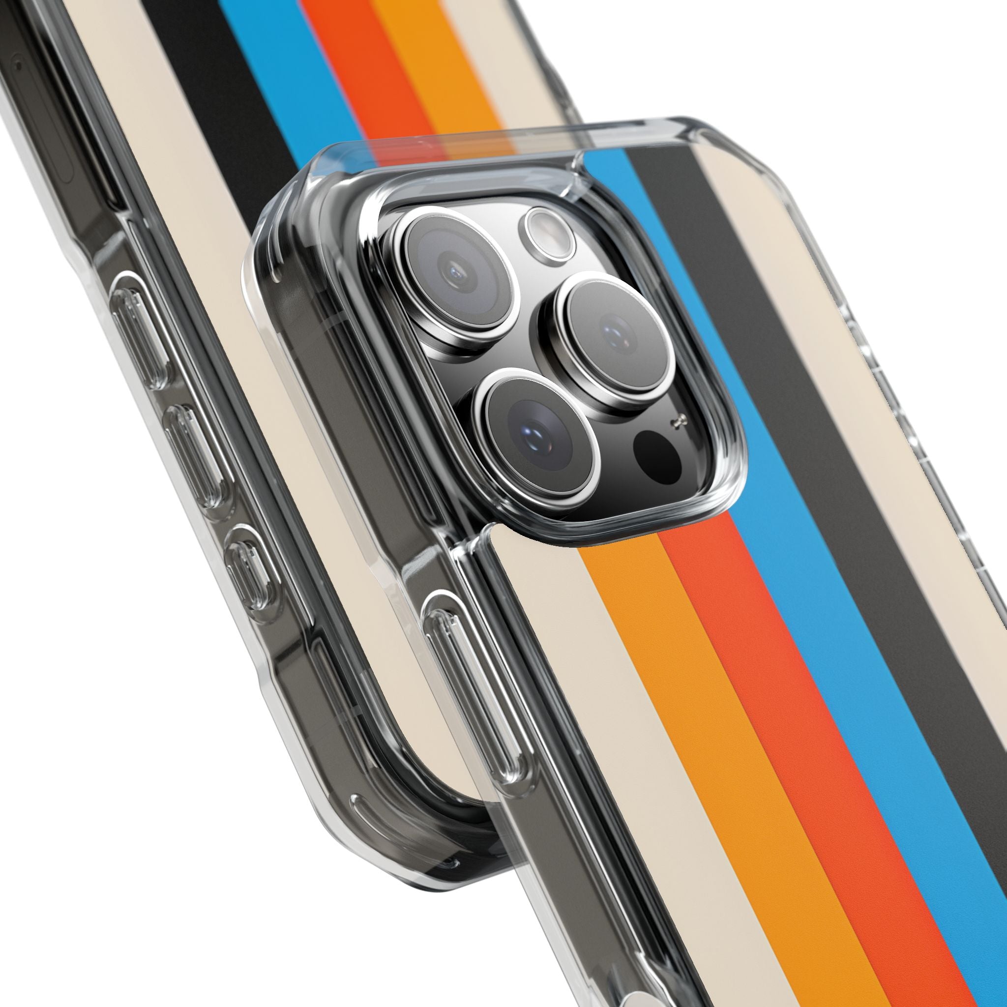 Retro Racing Stripes · Impact Custodia per iPhone · Magsafe
