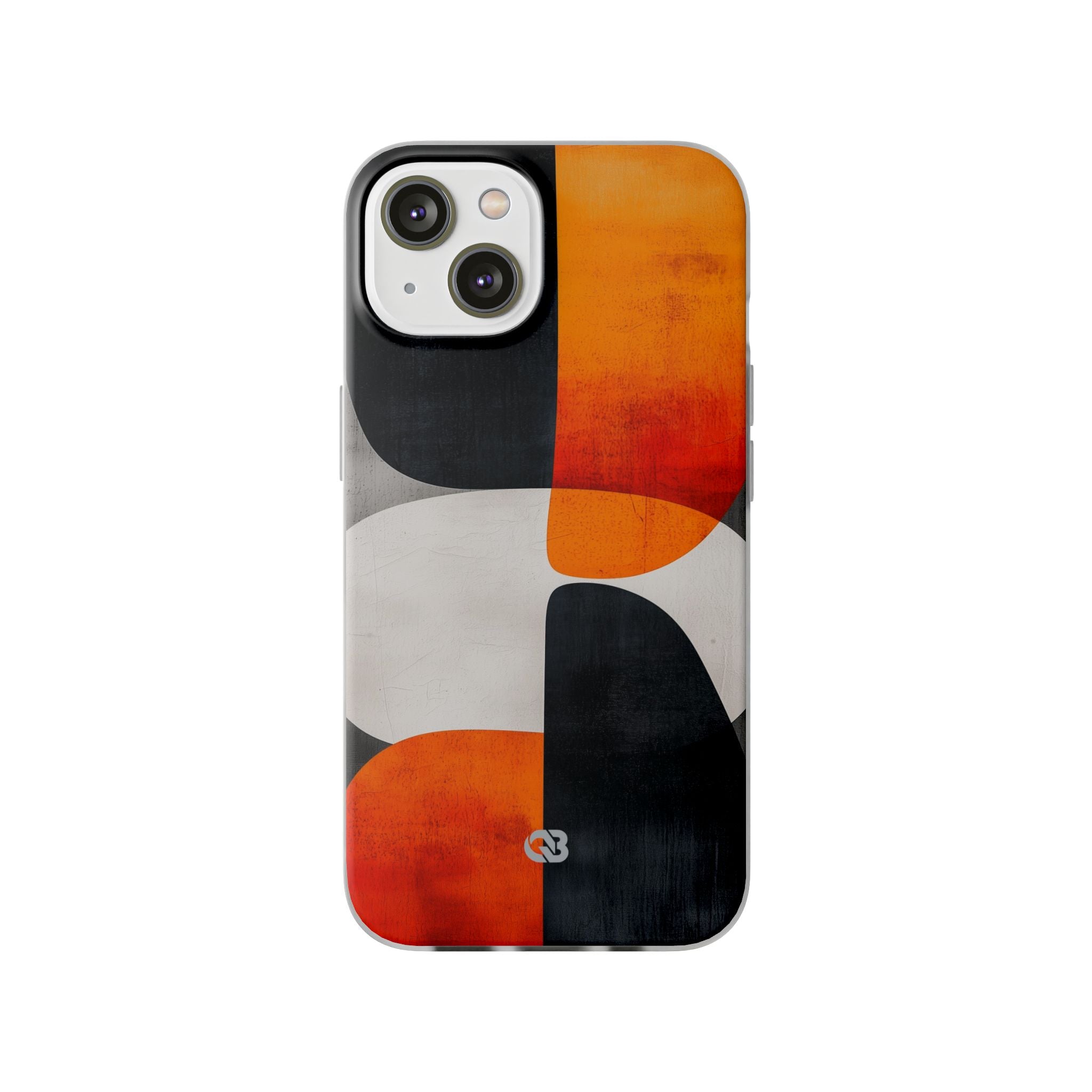 Burnt Amber Flow · Soft Phone Case for iPhone