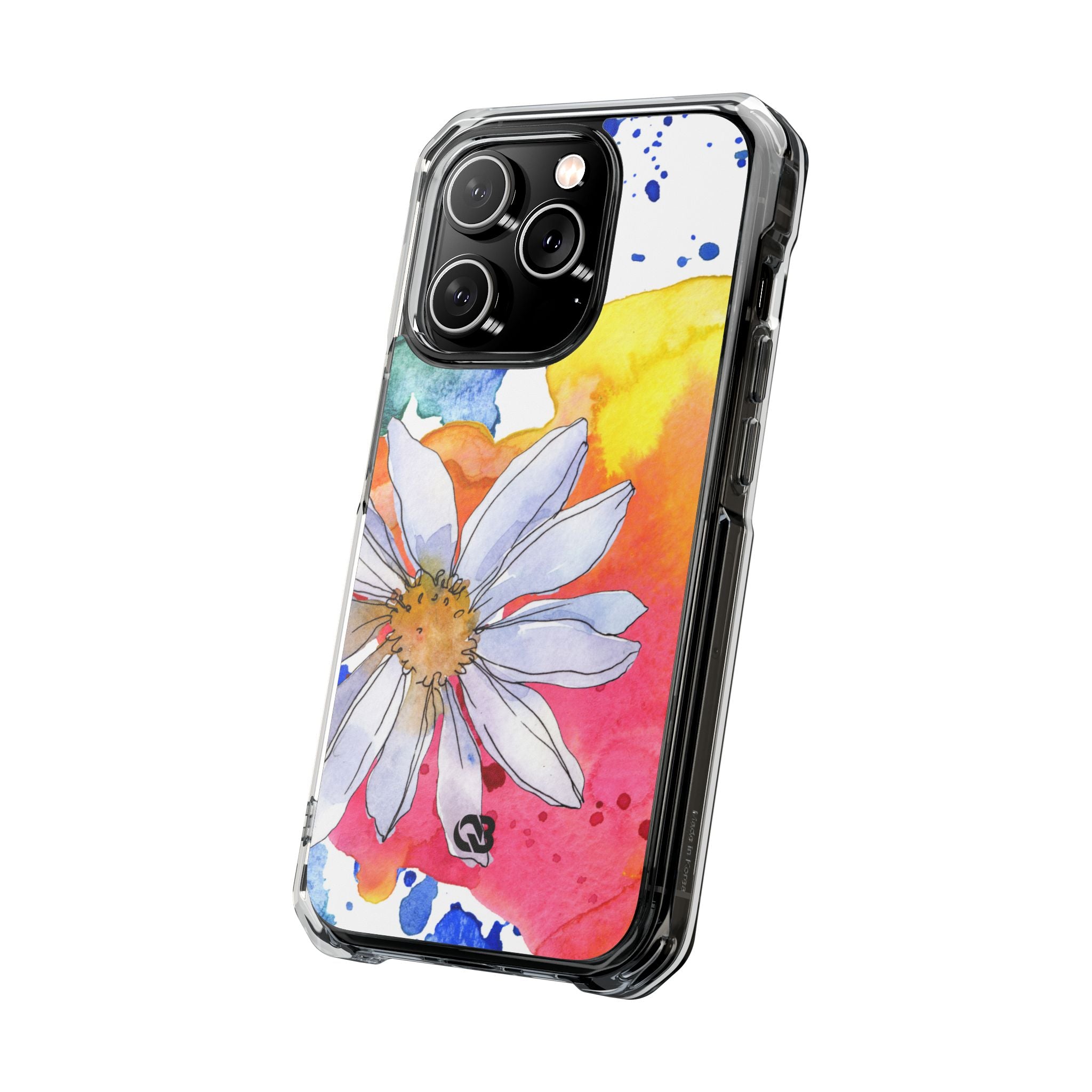 Vivid Bloom Splatter · Impact Phone Case for iPhone · Magsafe