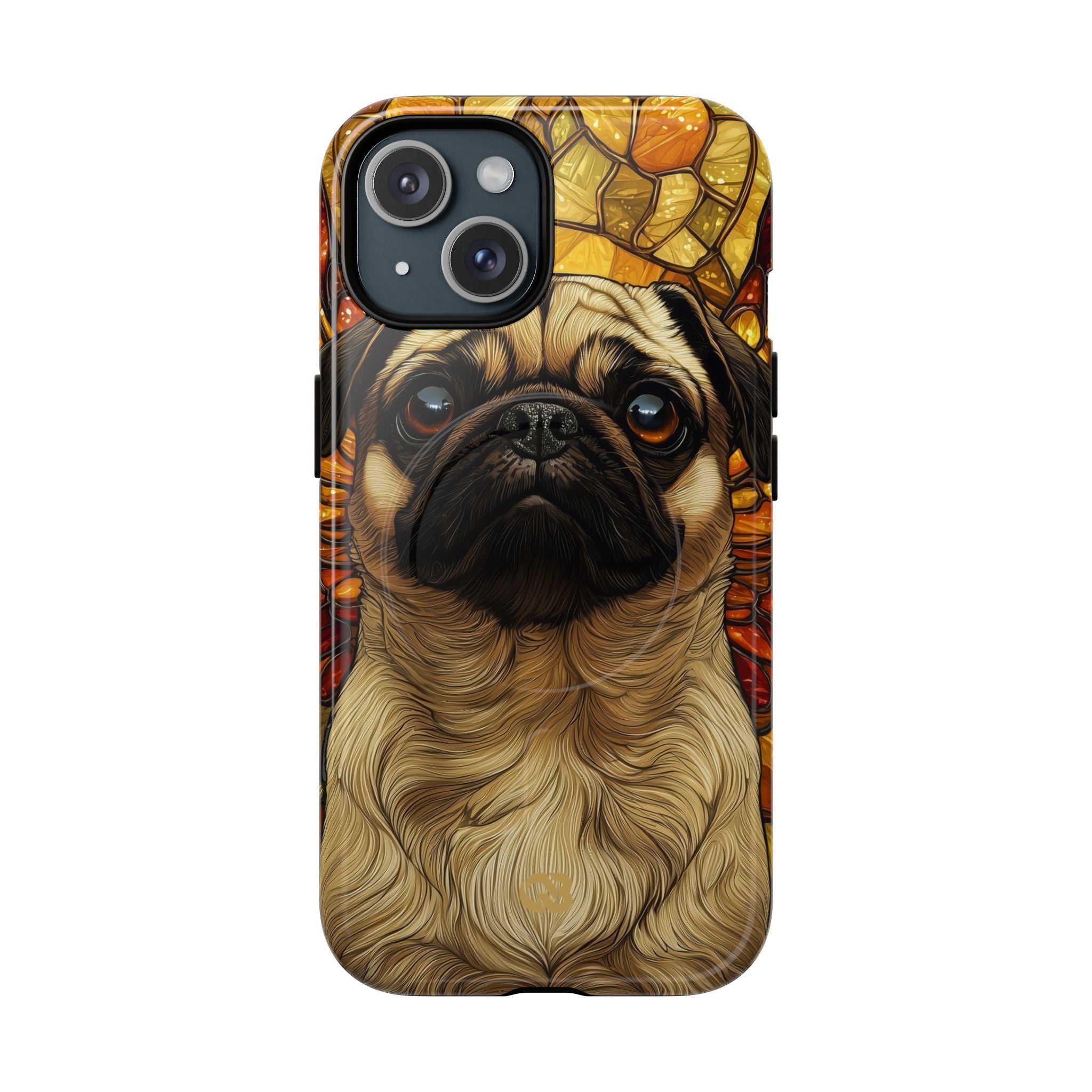 Amber Pug Divinity · Tough+ Phone Case for iPhone · Magsafe