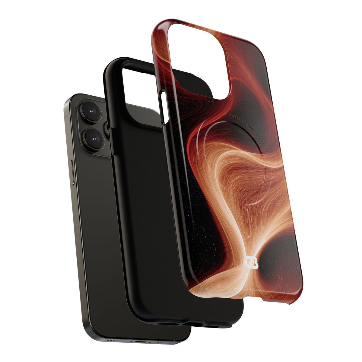 Solar Ember Flow · Tough 2.0 Magnetic Phone Case for iPhone · Orange