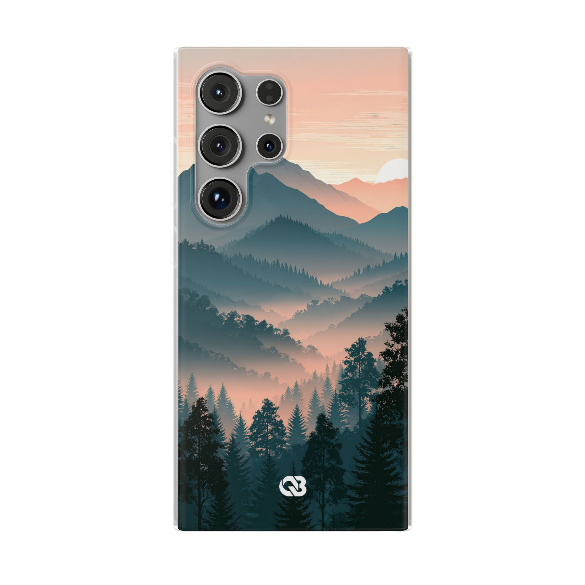 Teal Lite Phone Case for Samsung - Alpine Teal Horizon
