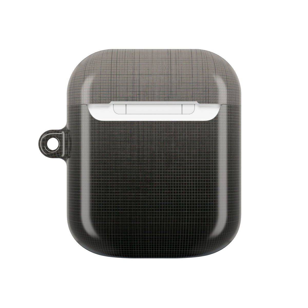 Monochrome Metric Grid · Hard Case for AirPods & AirPods Pro · Black