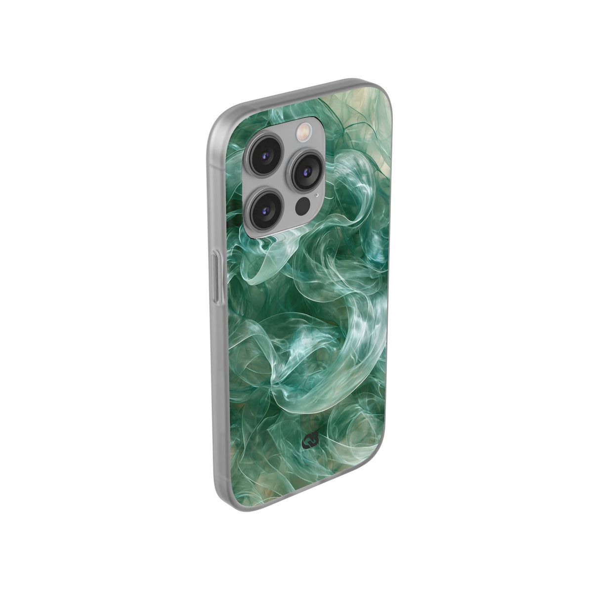 Translucent Aqua Flow · Lite Phone Case for iPhone · Teal