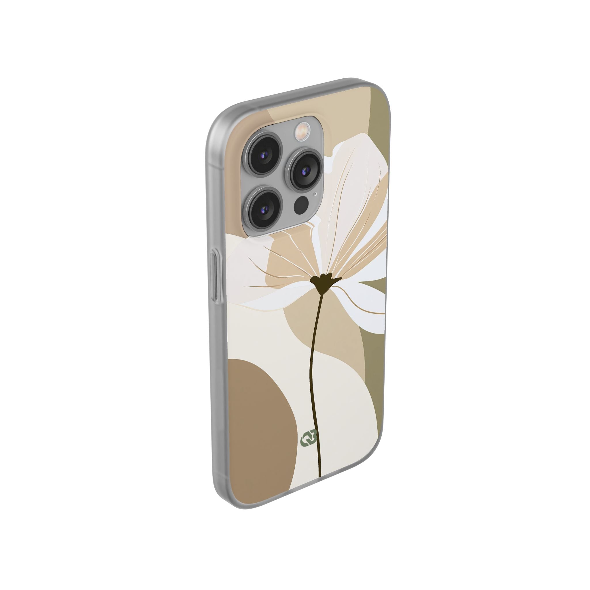 Beige Lite Phone Case for iPhone - Sage Linen Magnolia