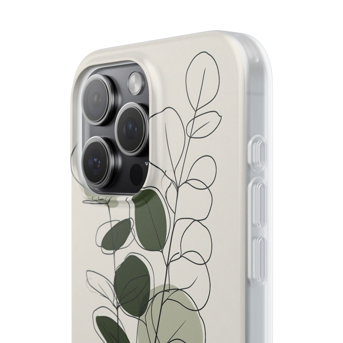 Eucalyptus Foliage Study · Lite Phone Case for iPhone · Green