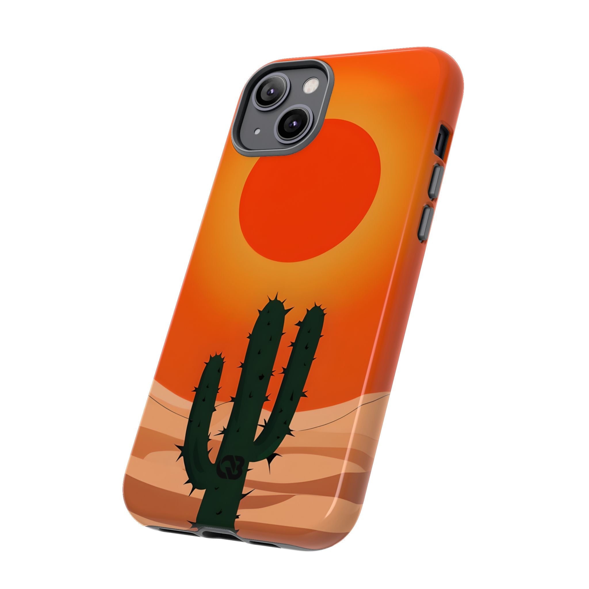 Scorched Saguaro Sunset · Tough Phone Case for iPhone