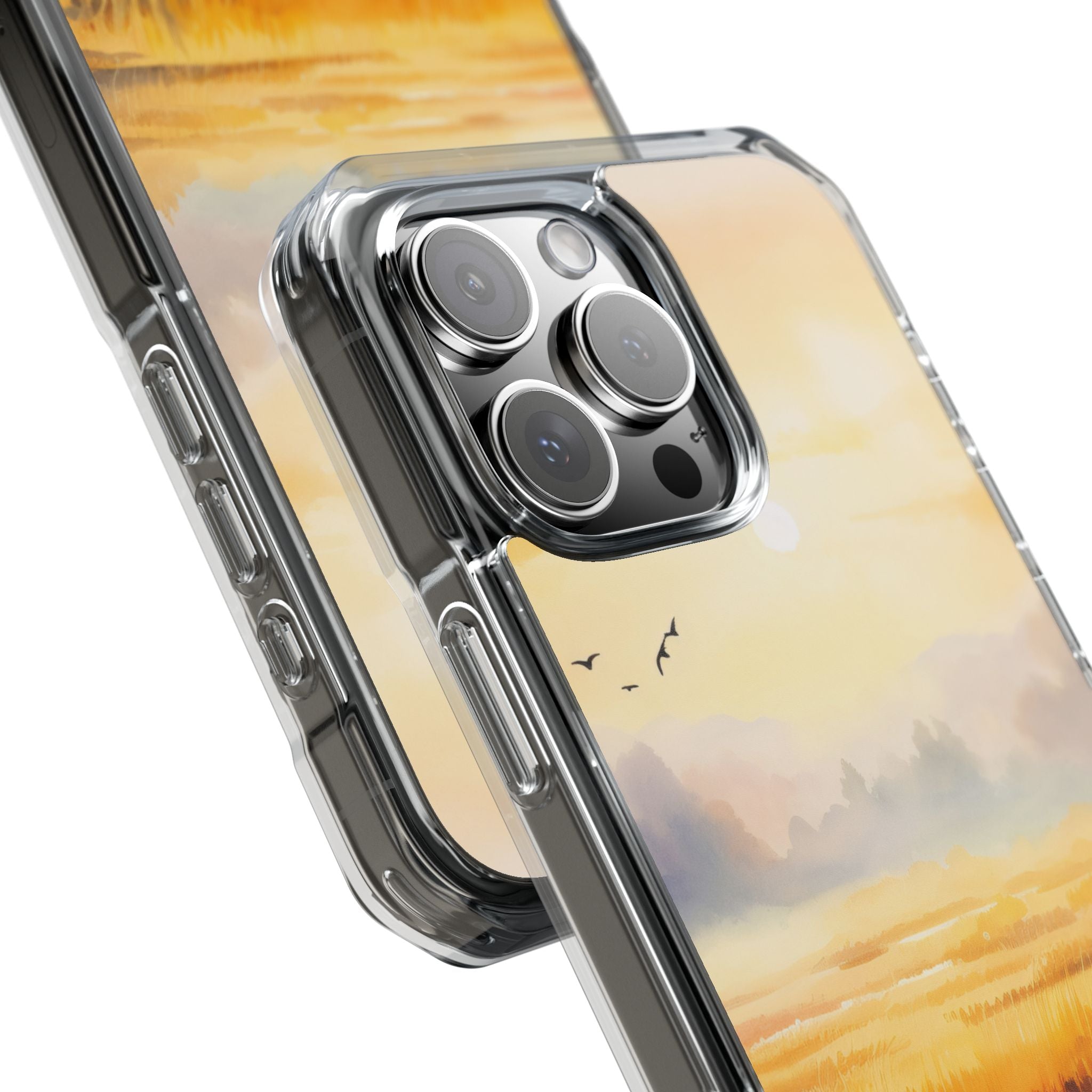 Glødende Solopgang iPhone 16 Pro Max Cover - Impact