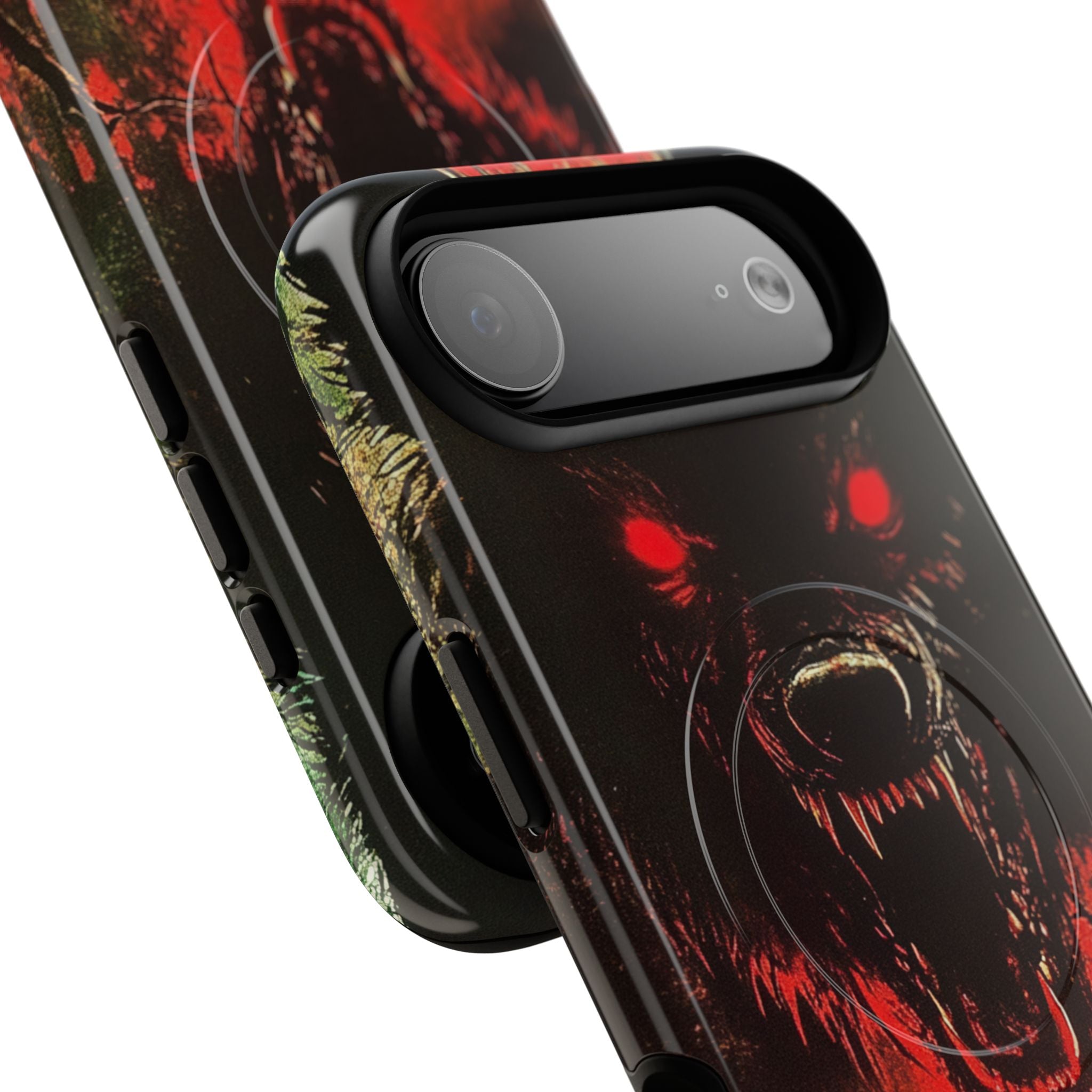 Crimson Wolf iPhone 17 Air Case - Tough+ - CASE•BOB