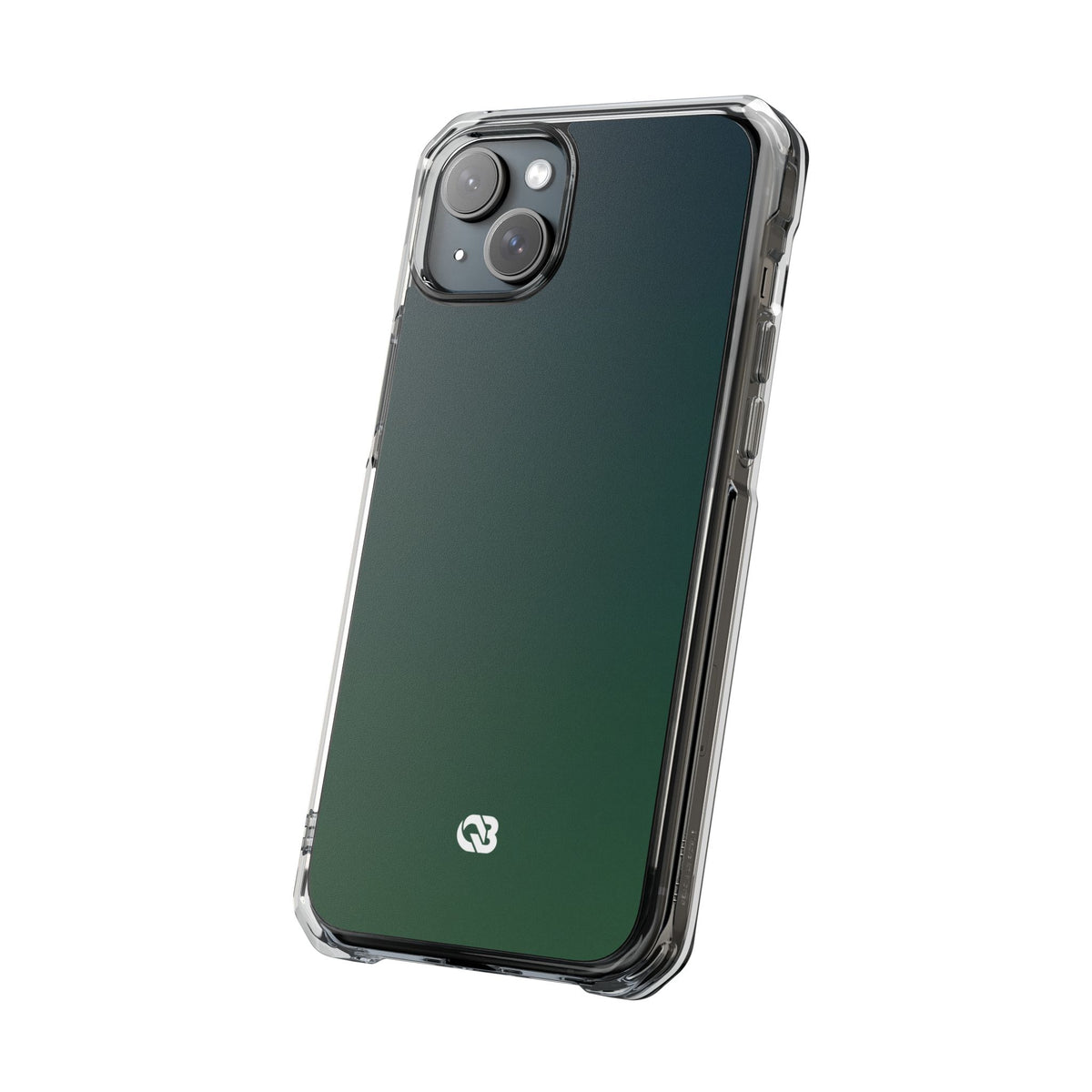 Green Impact MagSafe Phone Case for iPhone - Midnight Pine Horizon