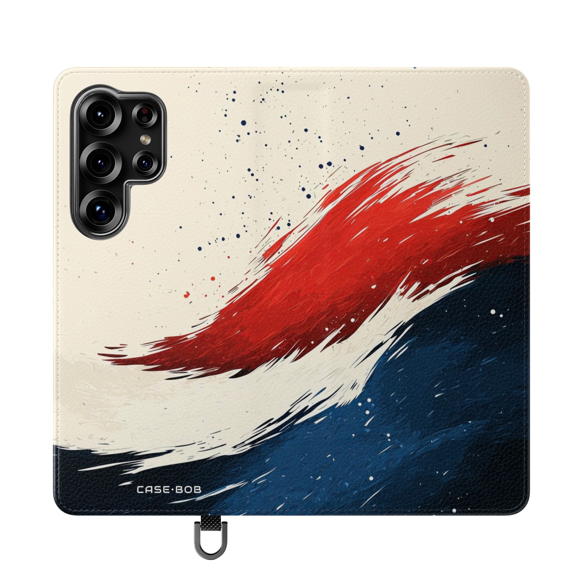 Crimson Sweep - Samsung S25 Ultra Case - Portemonnee