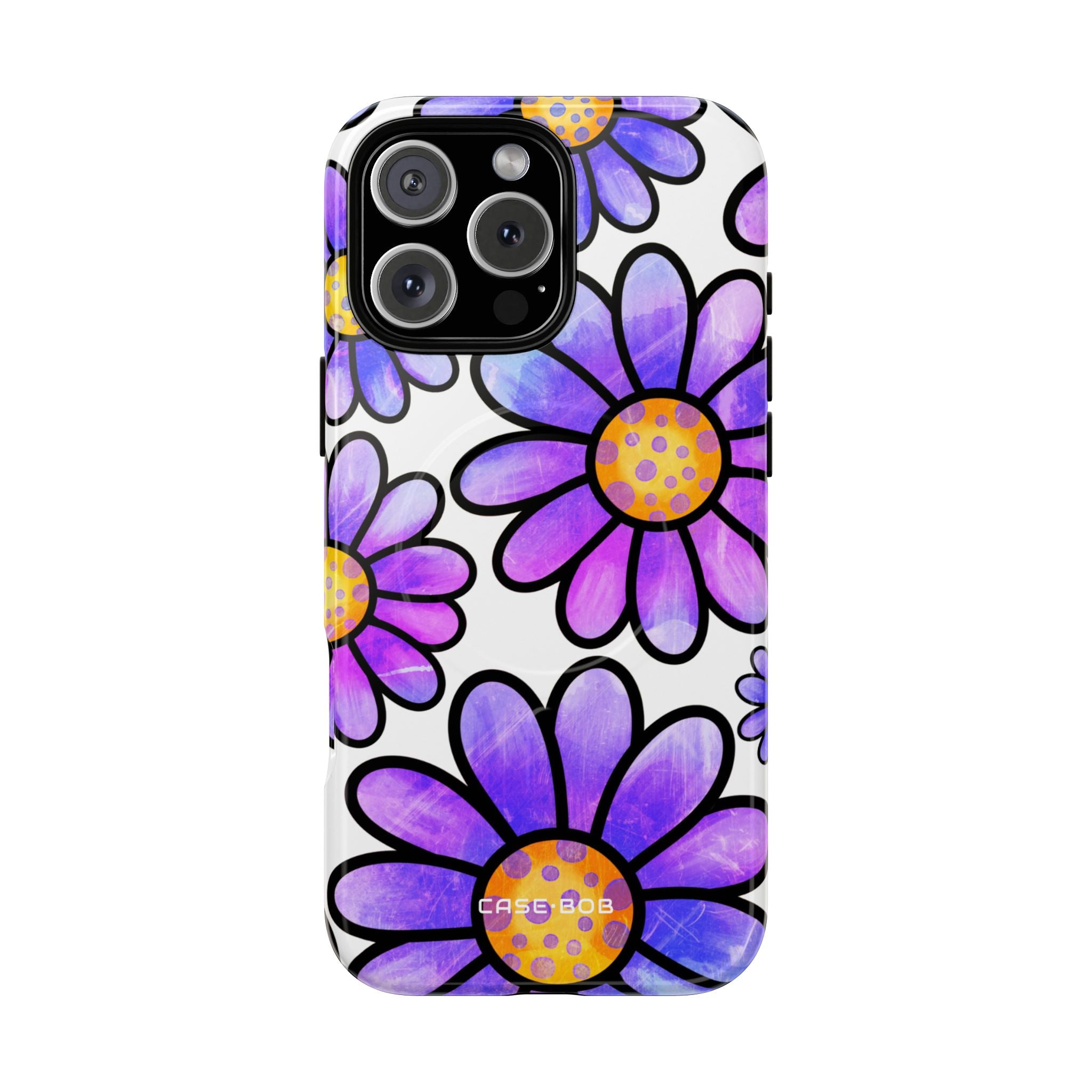 Polka Dot Blooms iPhone 16 Pro Max Case - Tough+