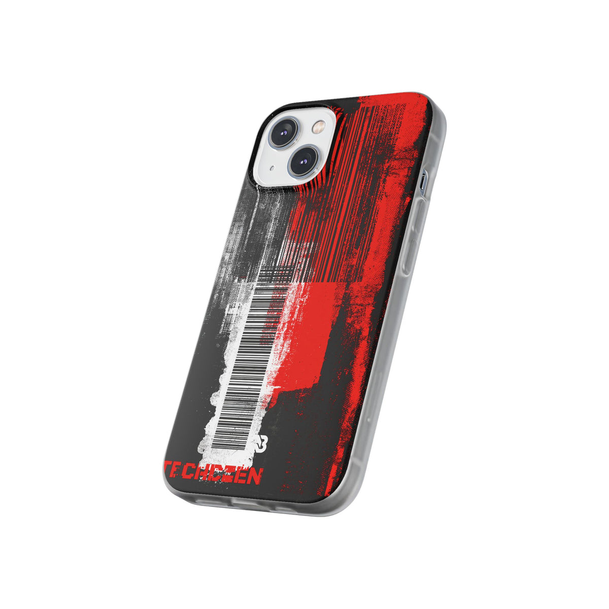 Distorted Barcode · Lite Phone Case for iPhone · Black