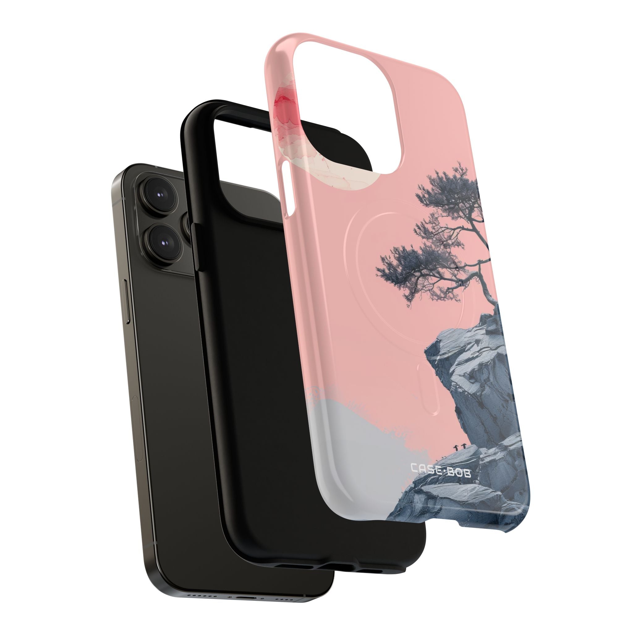 Crimson Moon Tree iPhone 14 Pro Max Case - Tough+