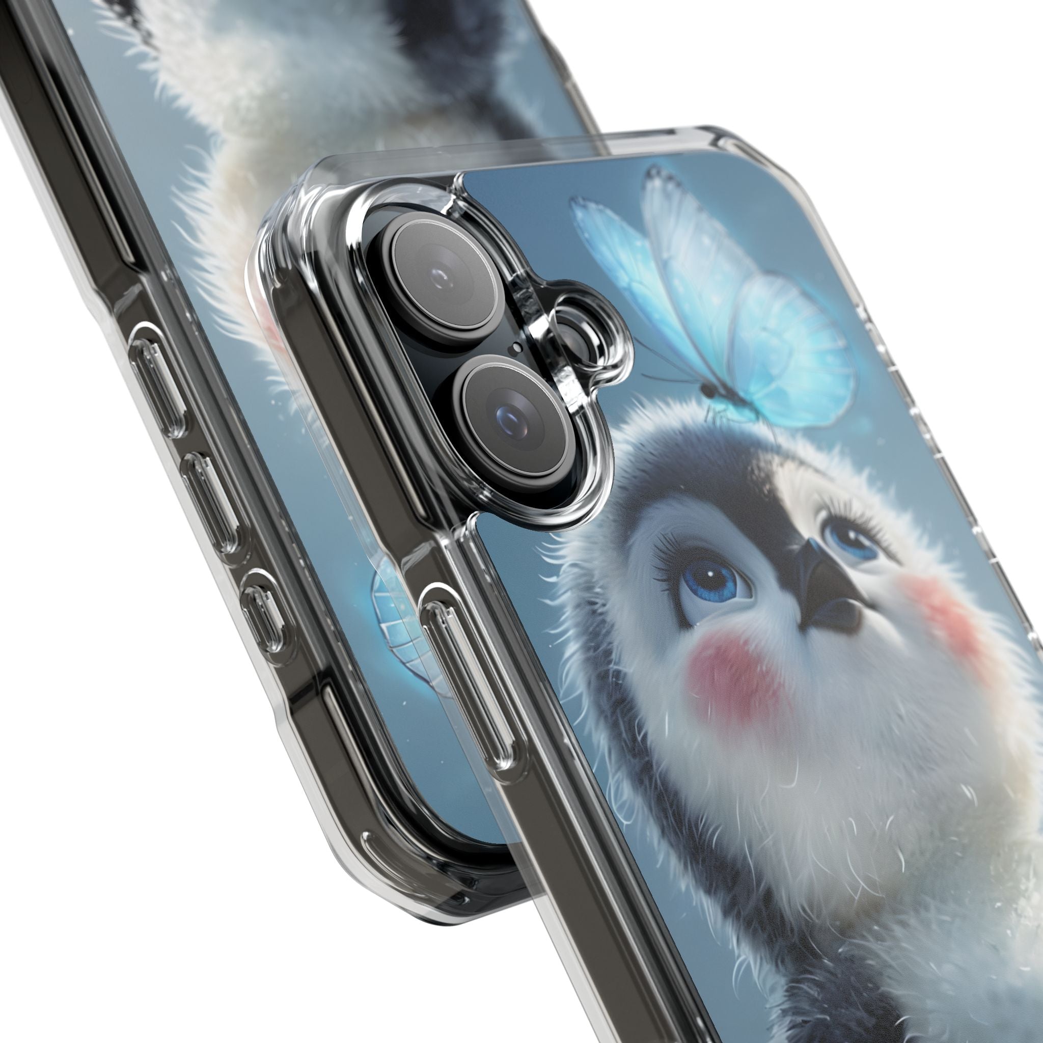 Frosty Penguin Glow · Impact Custodia per iPhone · Magsafe