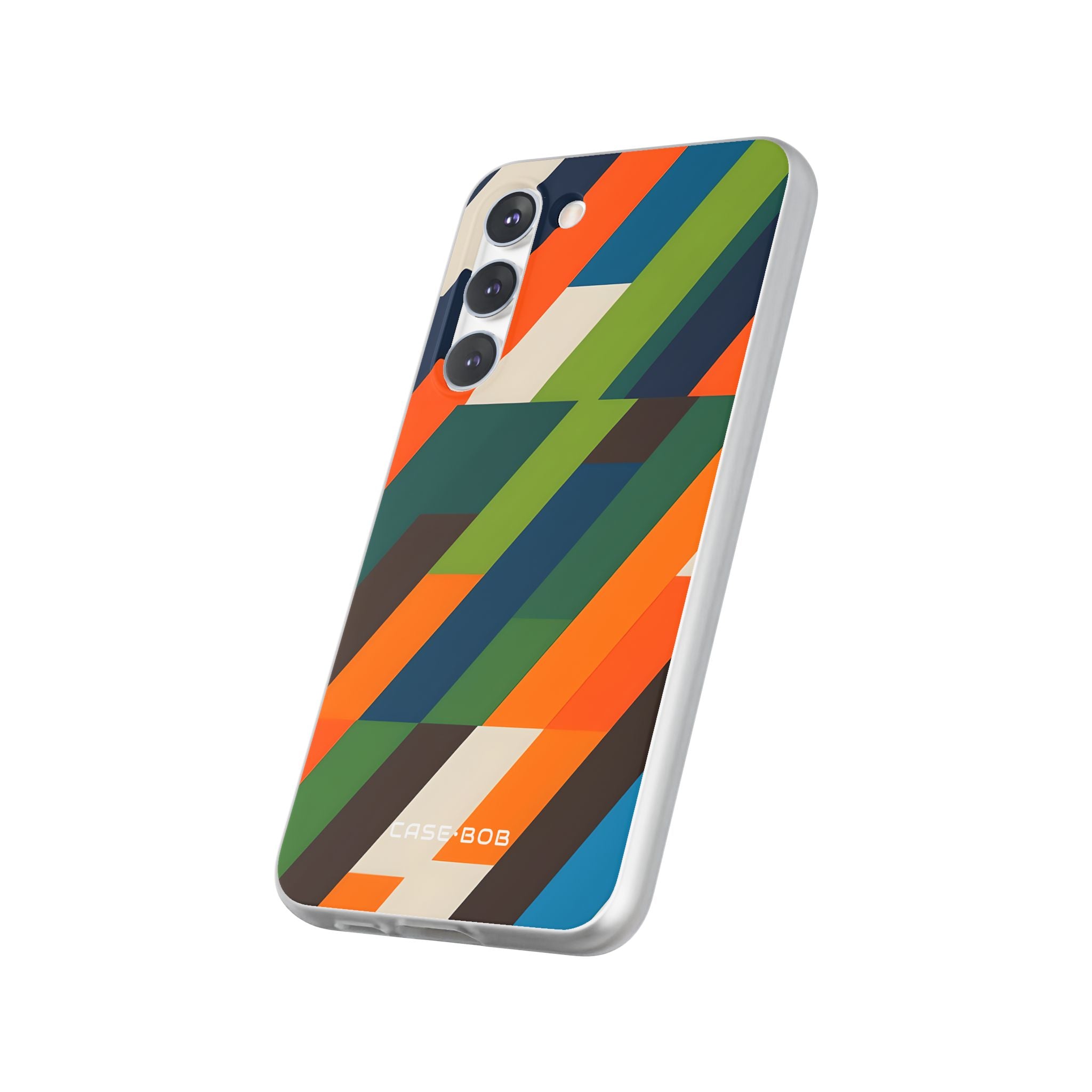 Diagonal Blaze Samsung S23 Plus Case - Soft