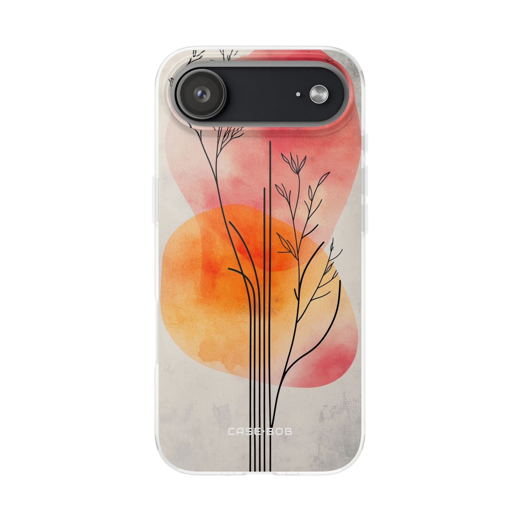 Curved Stem Sunset iPhone 17 Air Case - Soft - CASE•BOB