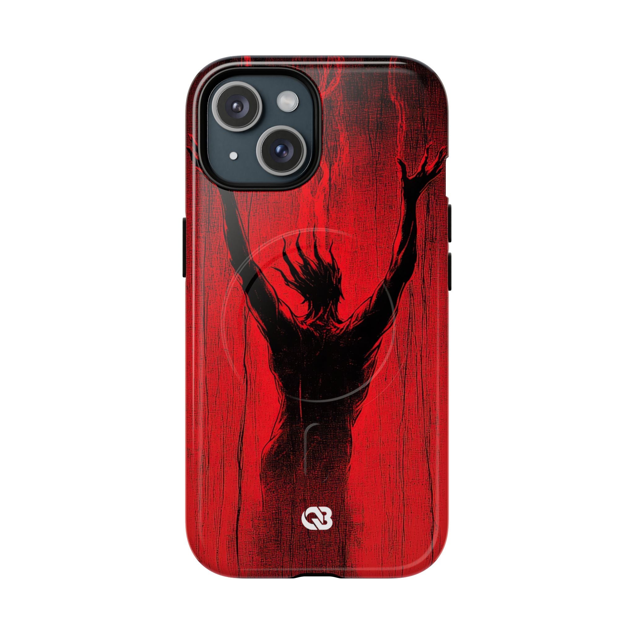 Crimson Shadow Ascent · Tough+ Phone Case for iPhone · Magsafe