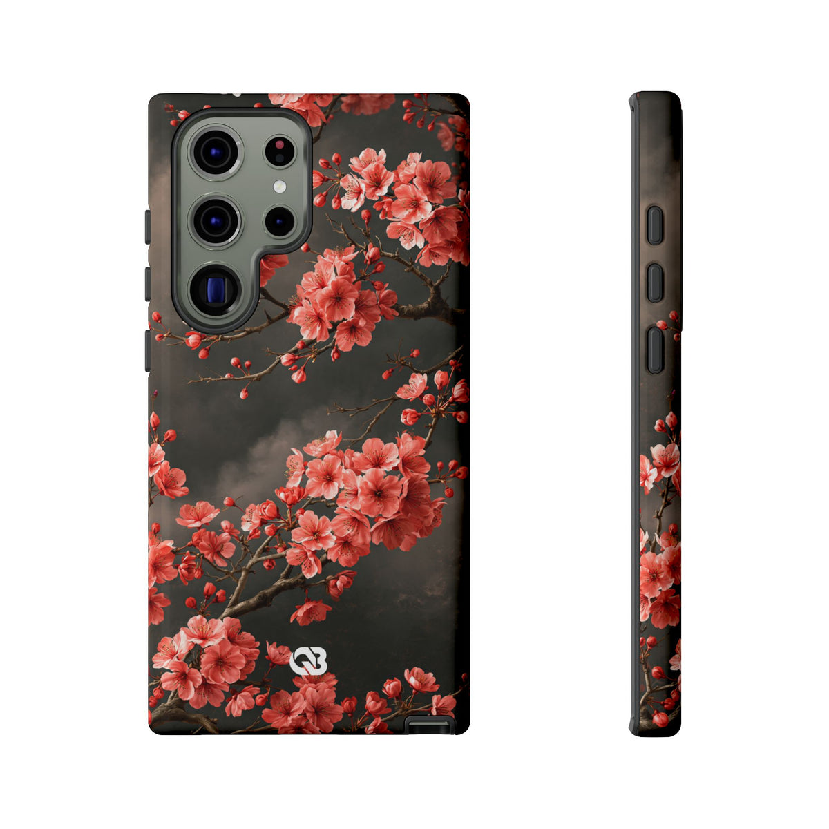 Dark Sakura Nocturne · Tough Phone Case for Samsung · Black
