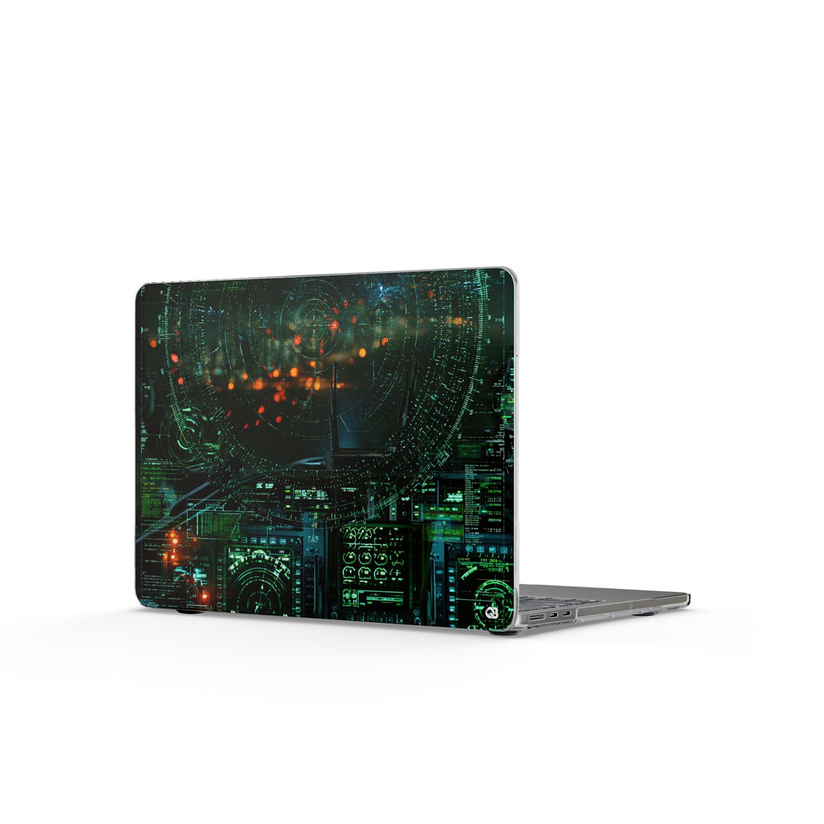 Tactical Avionics HUD · Clear Hard Case for MacBook · Green