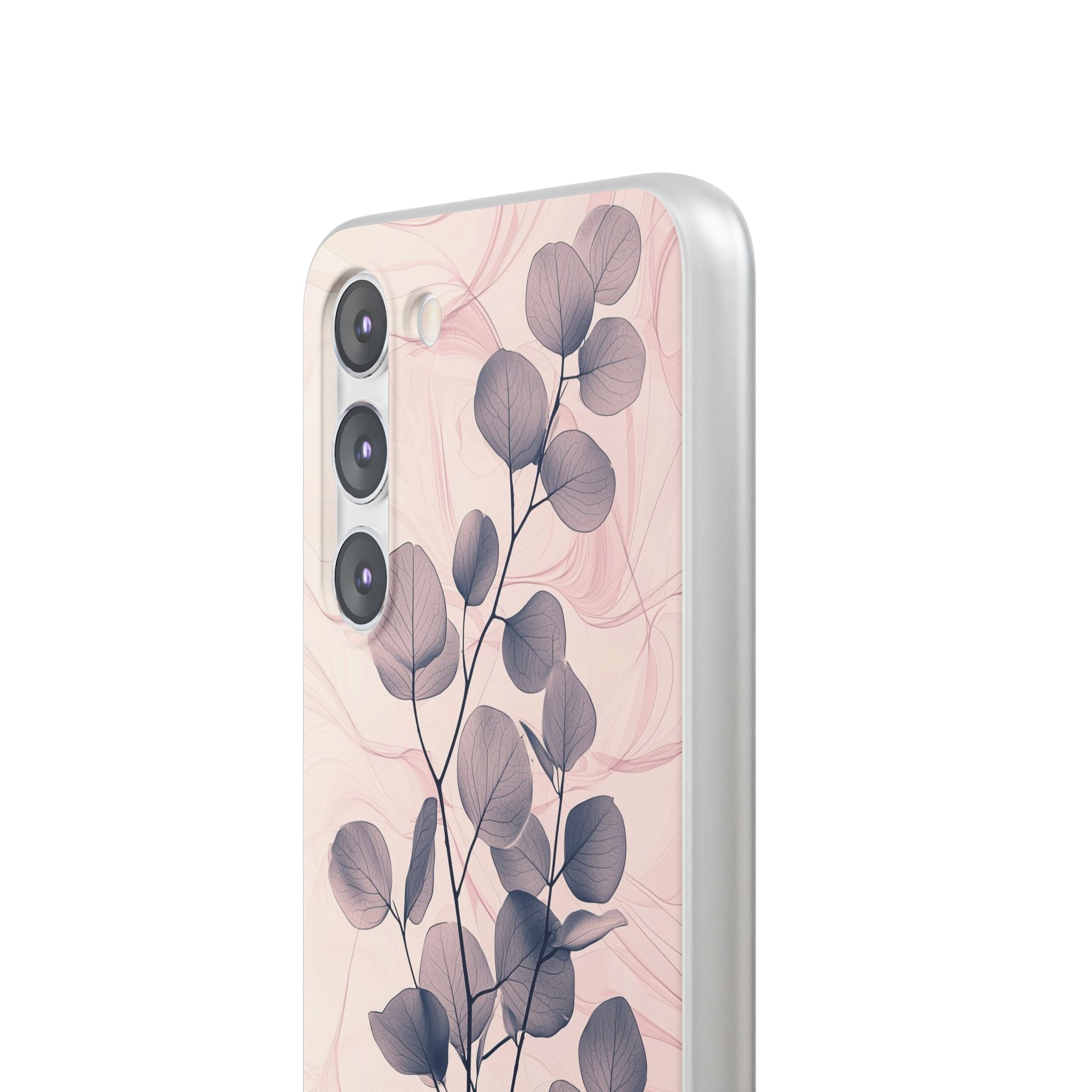 Ethereal Indigo Eucalyptus · Soft Phone Case for Samsung