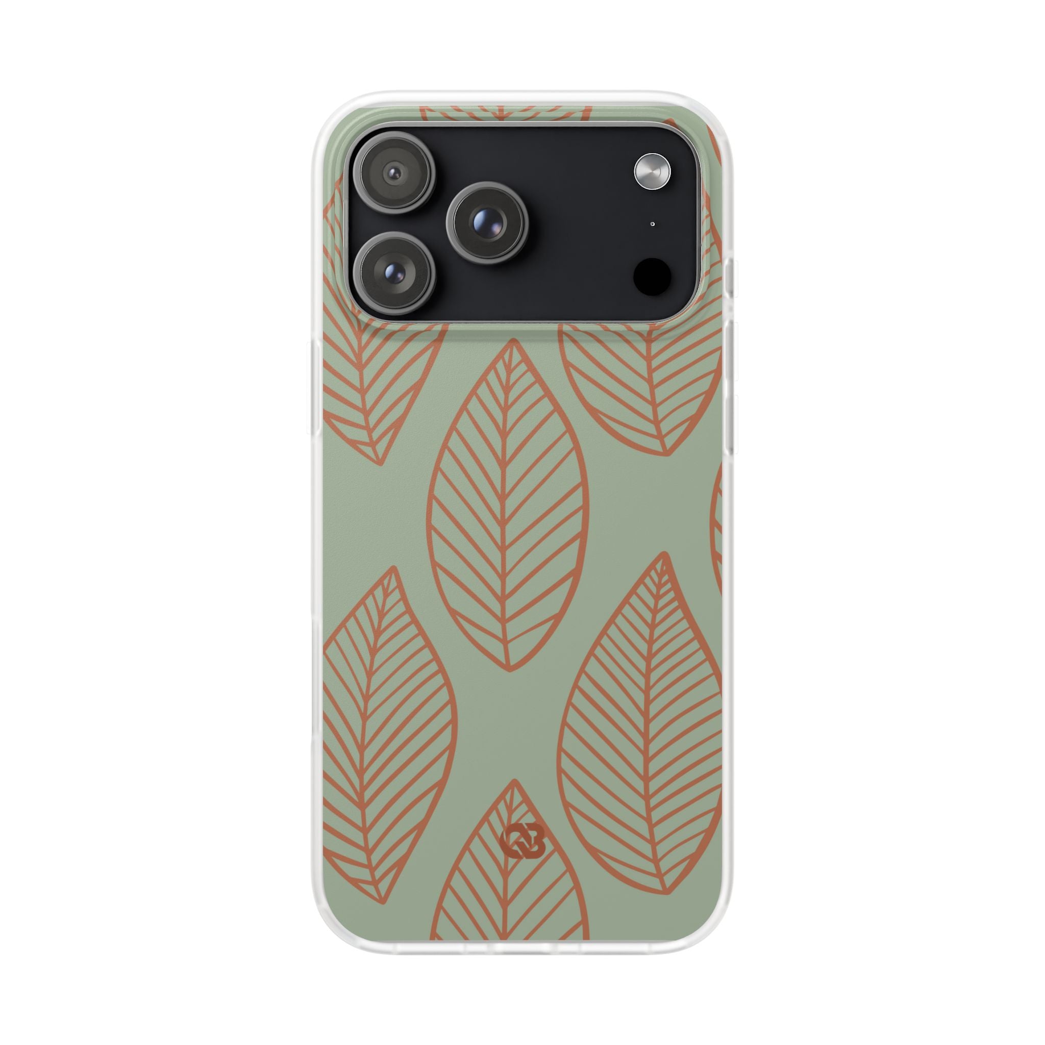 Sage Earth Leaves · Soft Phone Case for iPhone