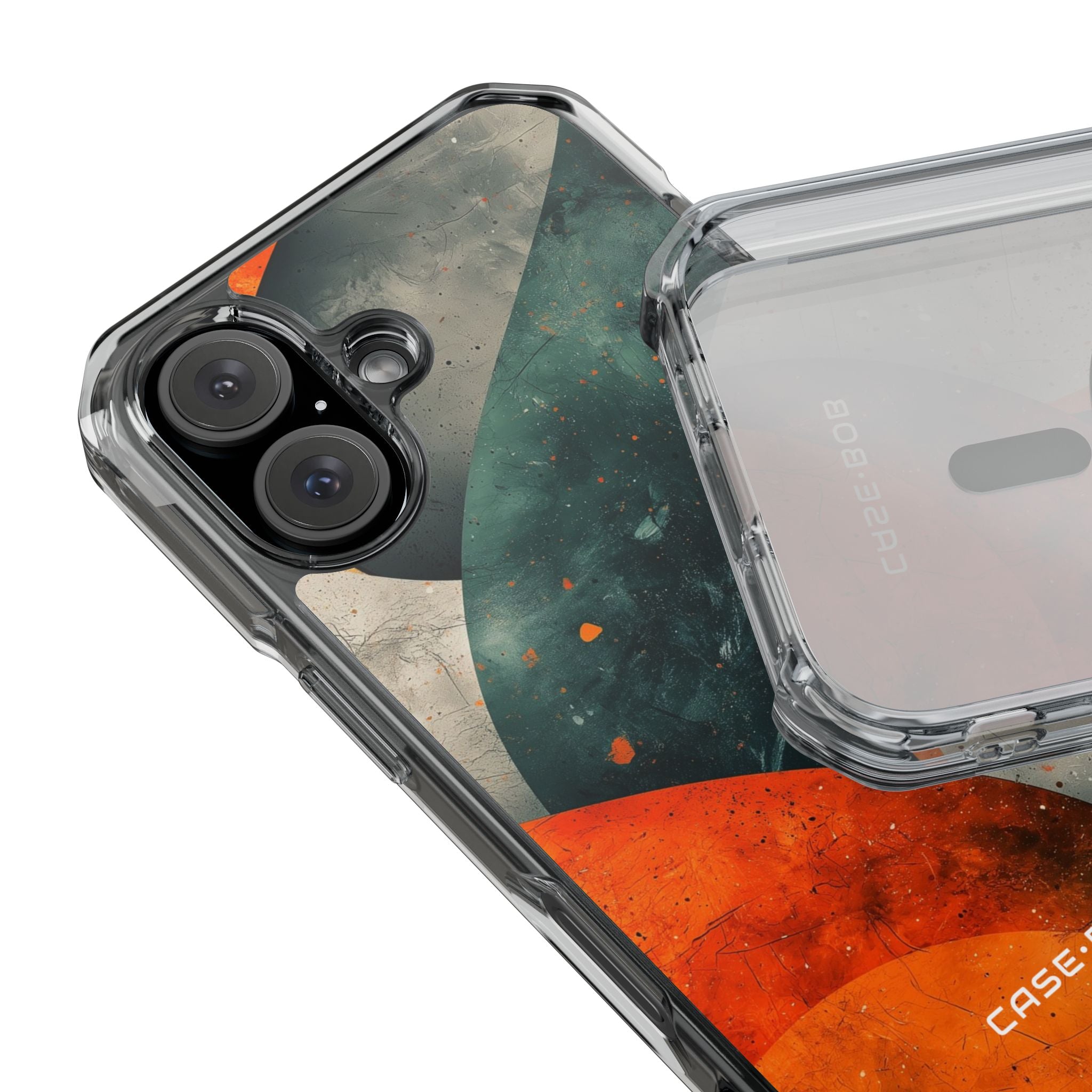 Crimson Wave iPhone 16 Case - Impact