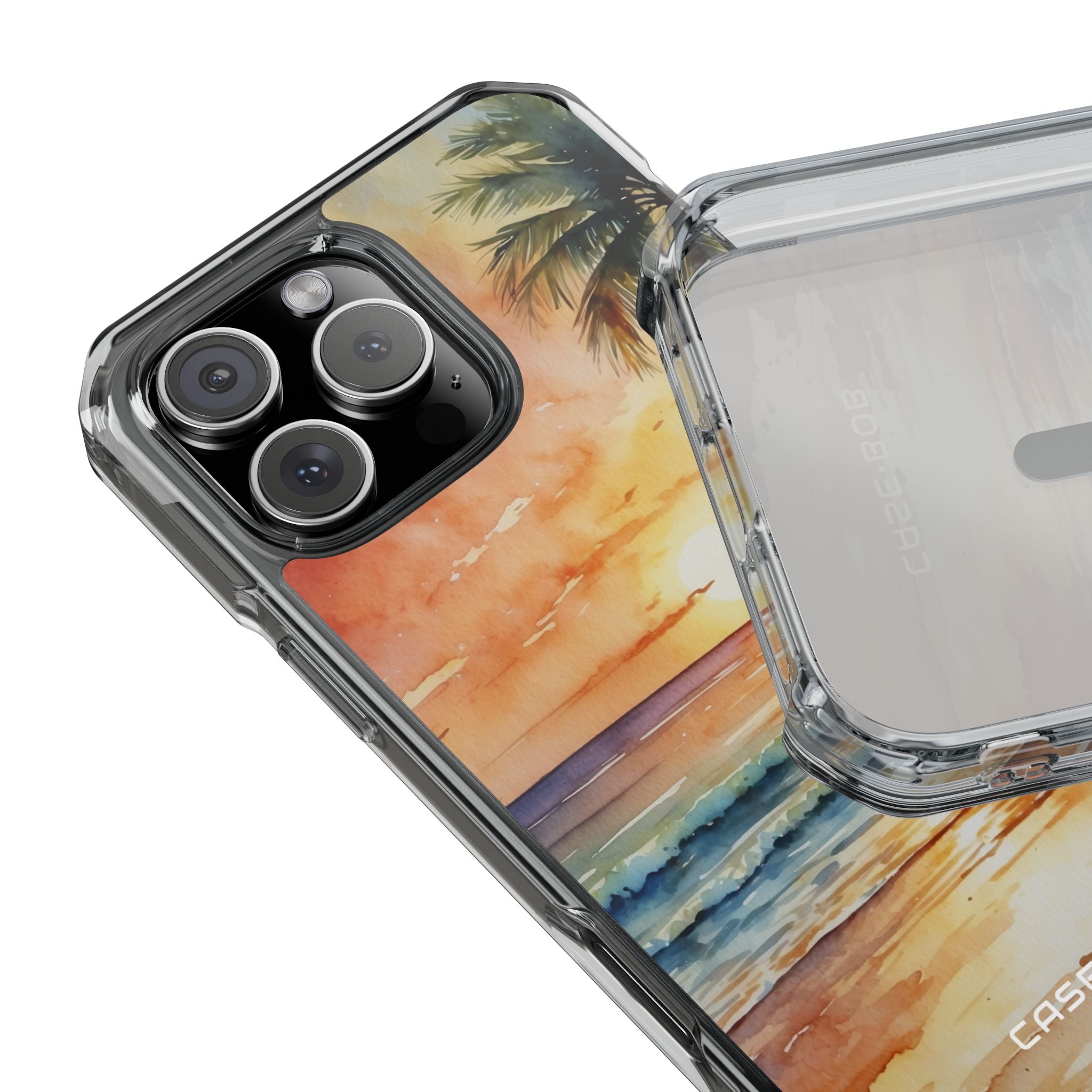 Sunset Palm iPhone 16 Pro Max Case - Impact
