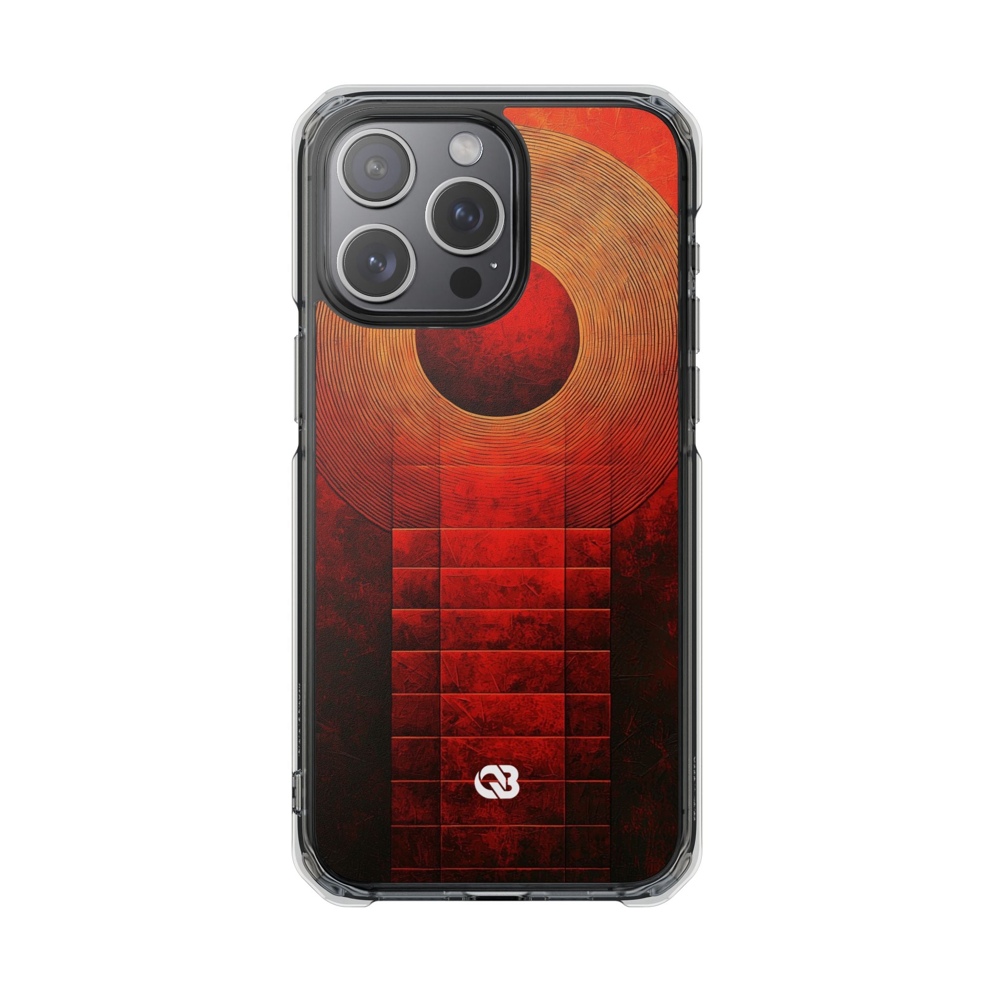 Crimson Solar Halo · Impact Phone Case for iPhone · Magsafe