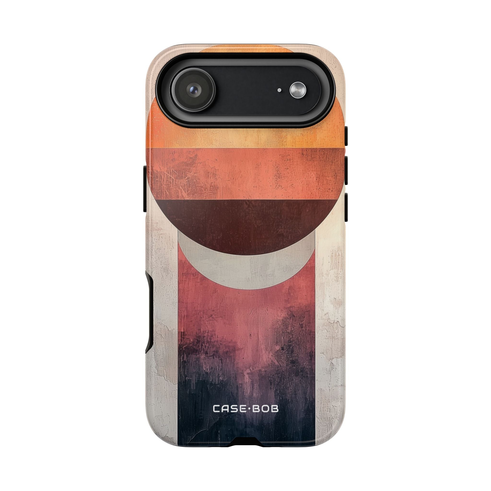 Sunset Orb iPhone 17 Air Case - Tough - CASE•BOB