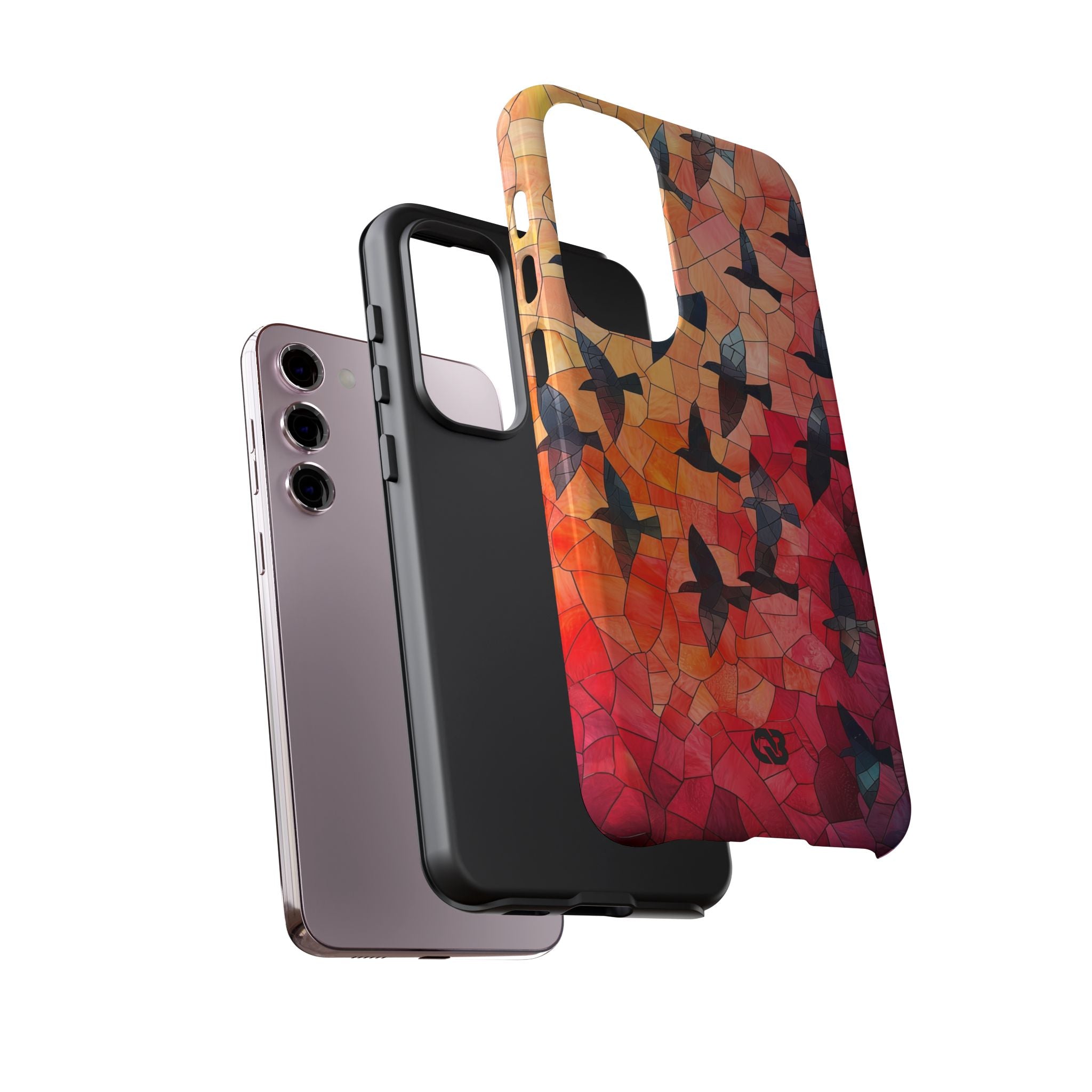 Ember Mosaic Wings · Tough Telefoncover for Samsung