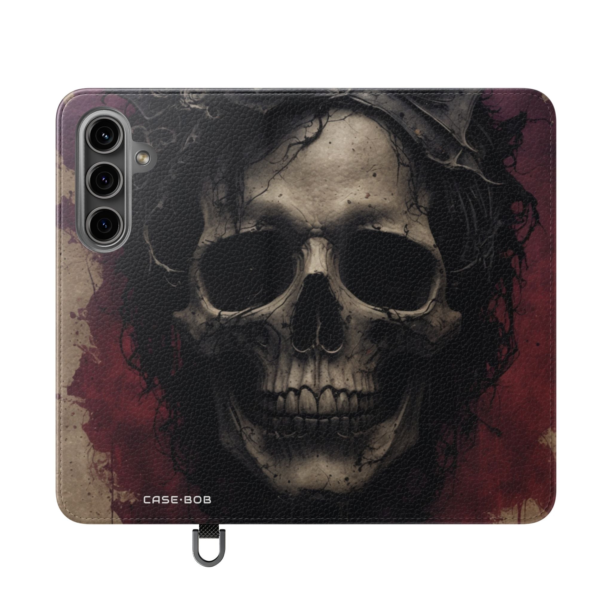 Skull Thorn Crown - Samsung S24 Case - Wallet