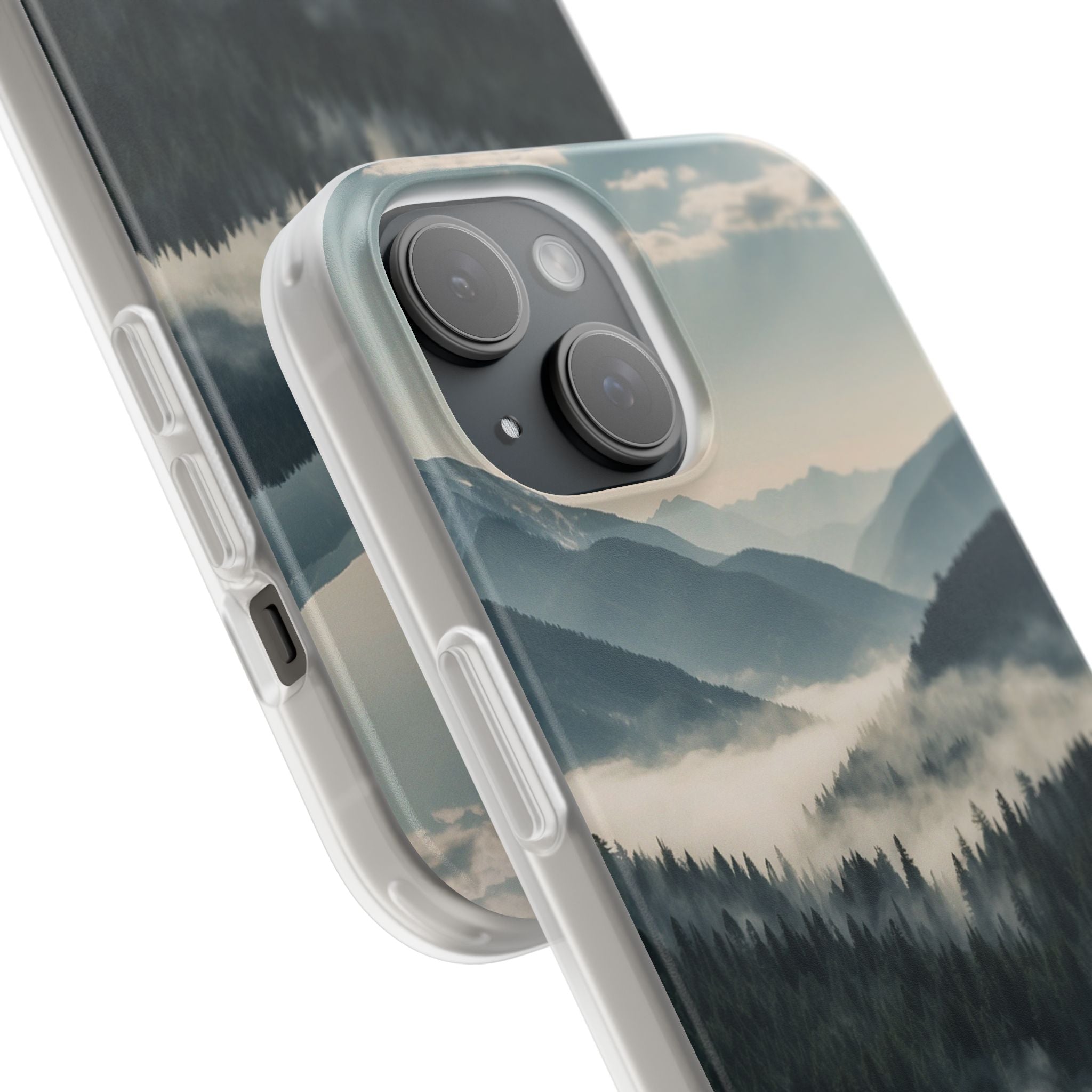 Evergreen Mist iPhone 15 hoesje - Soft