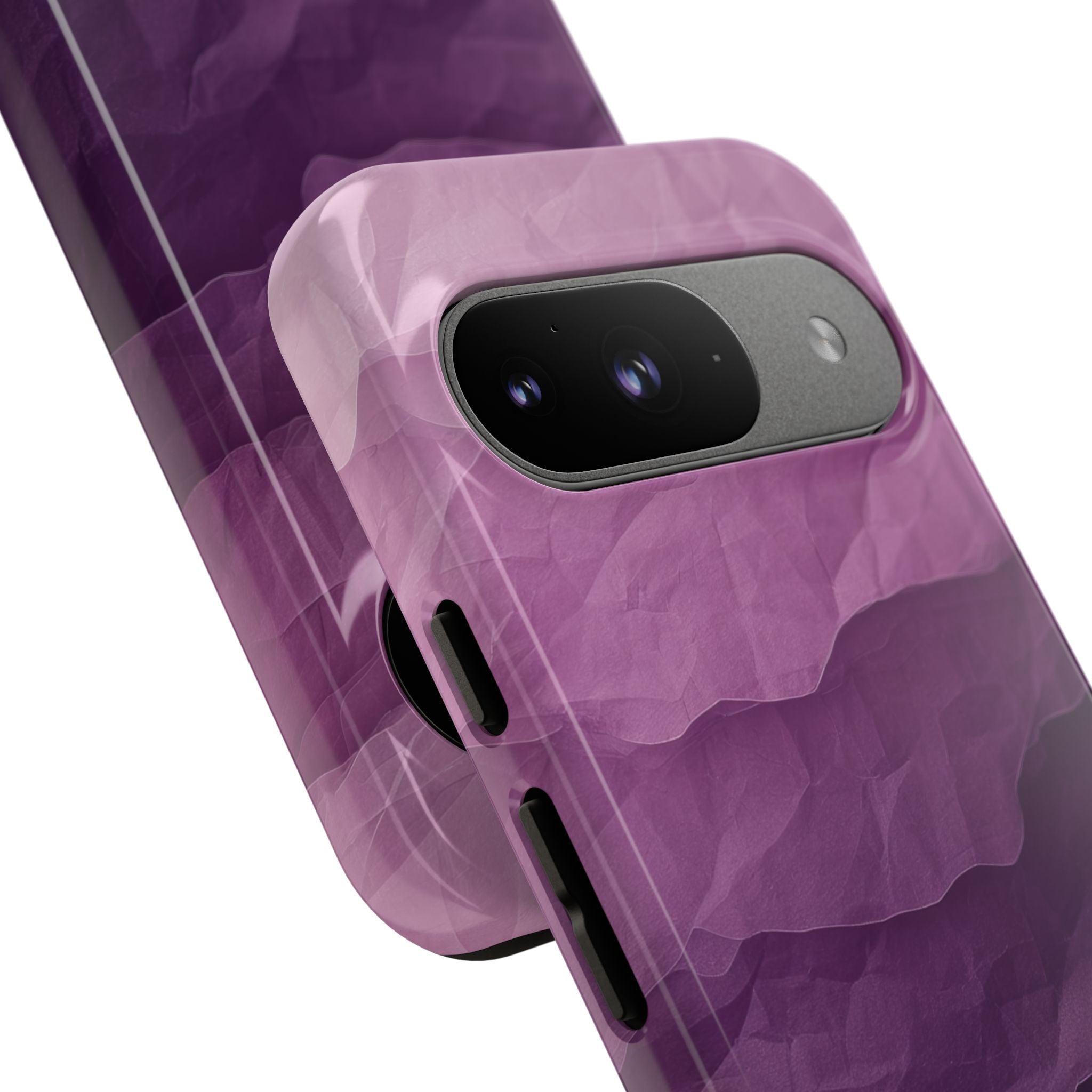 Lila vågskikt Google Pixel 9 Case - Tough