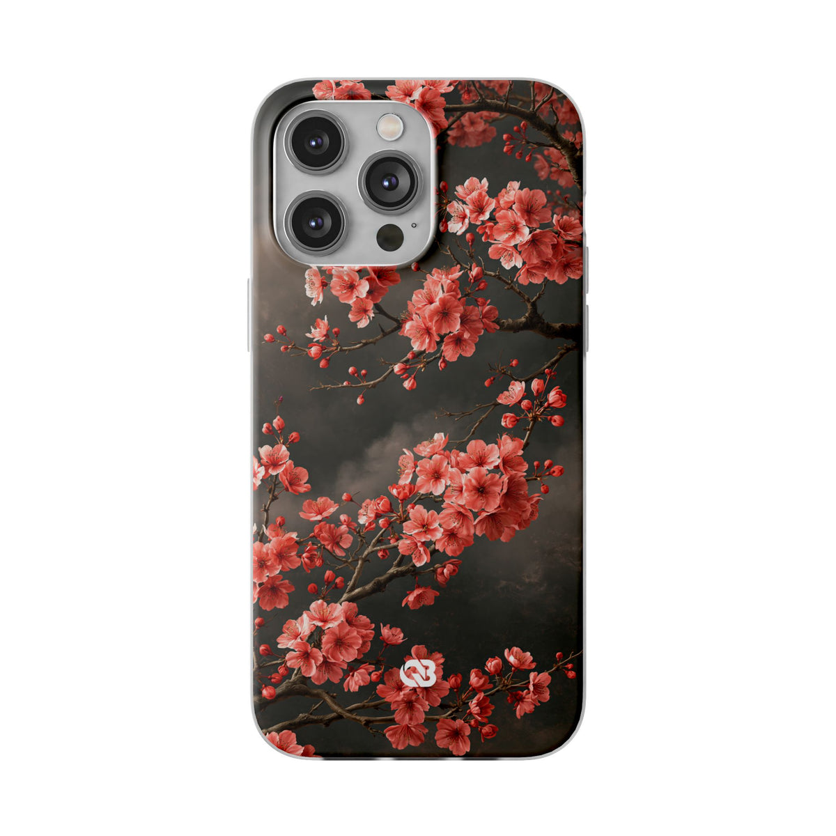 Dark Sakura Nocturne · Lite Phone Case for iPhone · Black