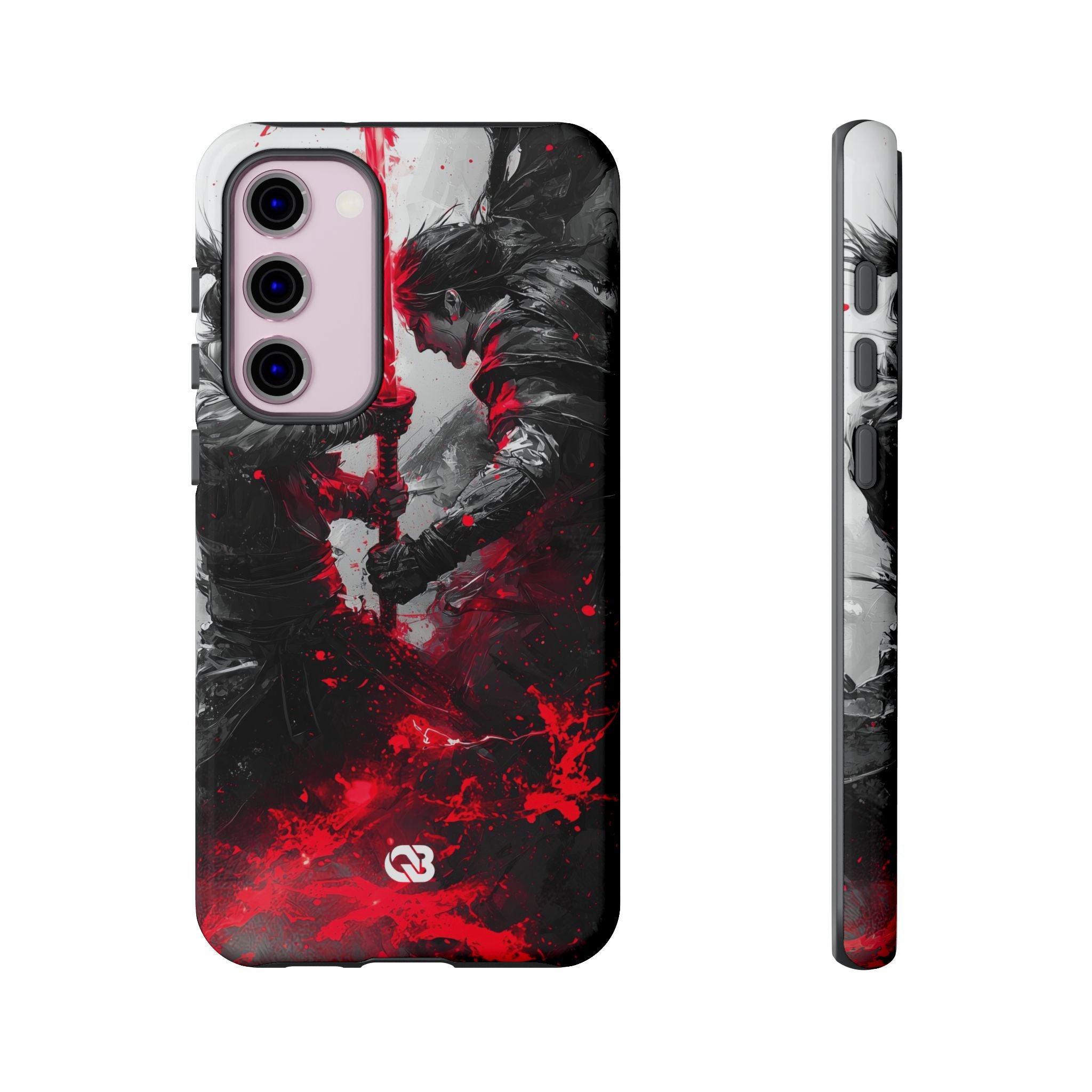 Shattered Crimson Duel · Tough Phone Case for Samsung