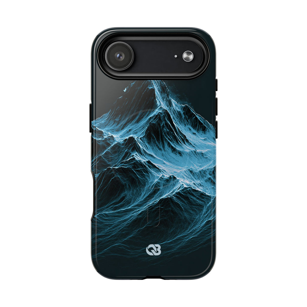 Nordic Frost Peak · Tough 2.0 Magnetic Phone Case for iPhone · Blue