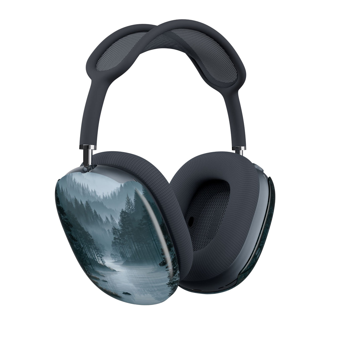 Silent Nordic Fjord · Hard Case for AirPods Max · Blue