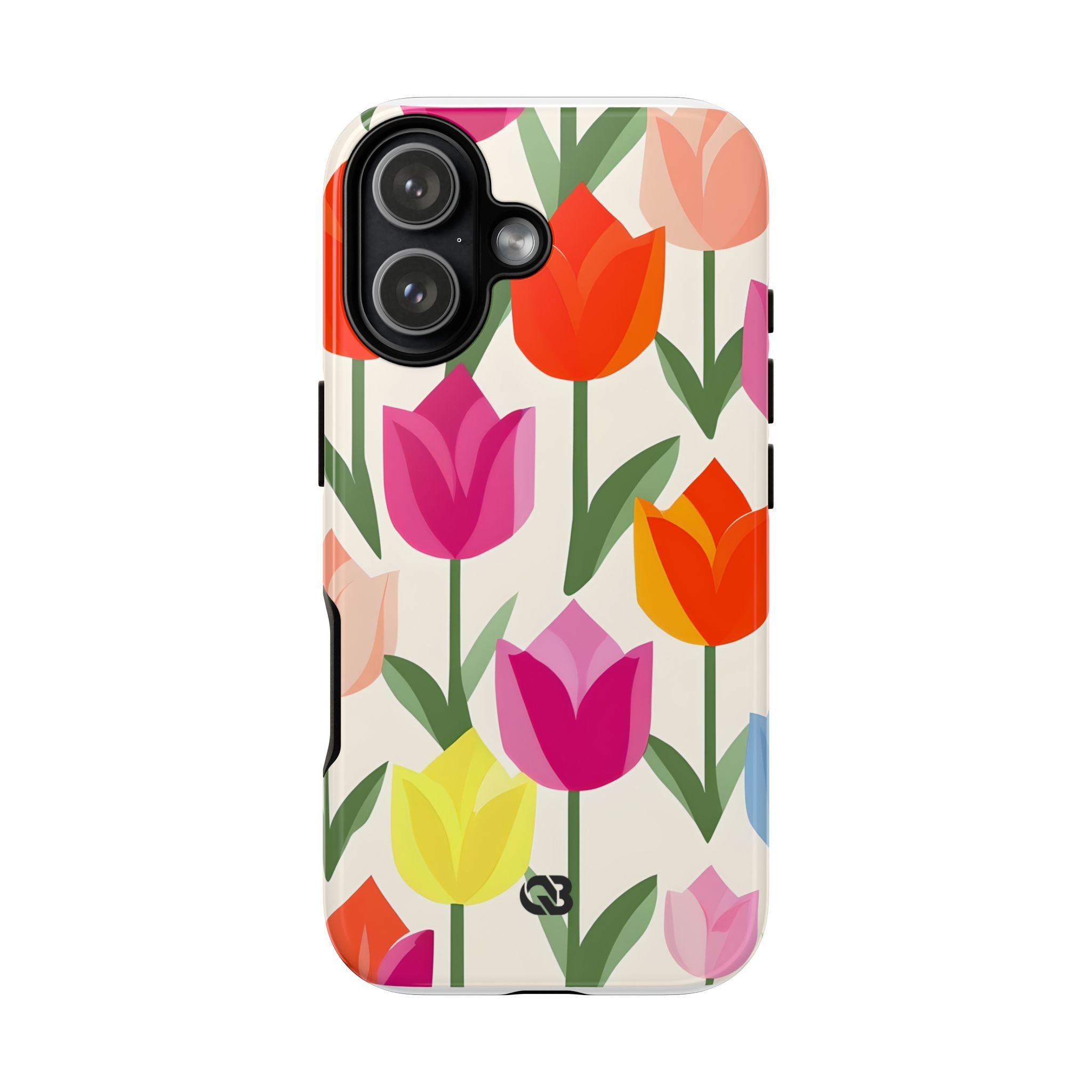 Vibrant Petal Grid · Tough Fundas para teléfono para iPhone