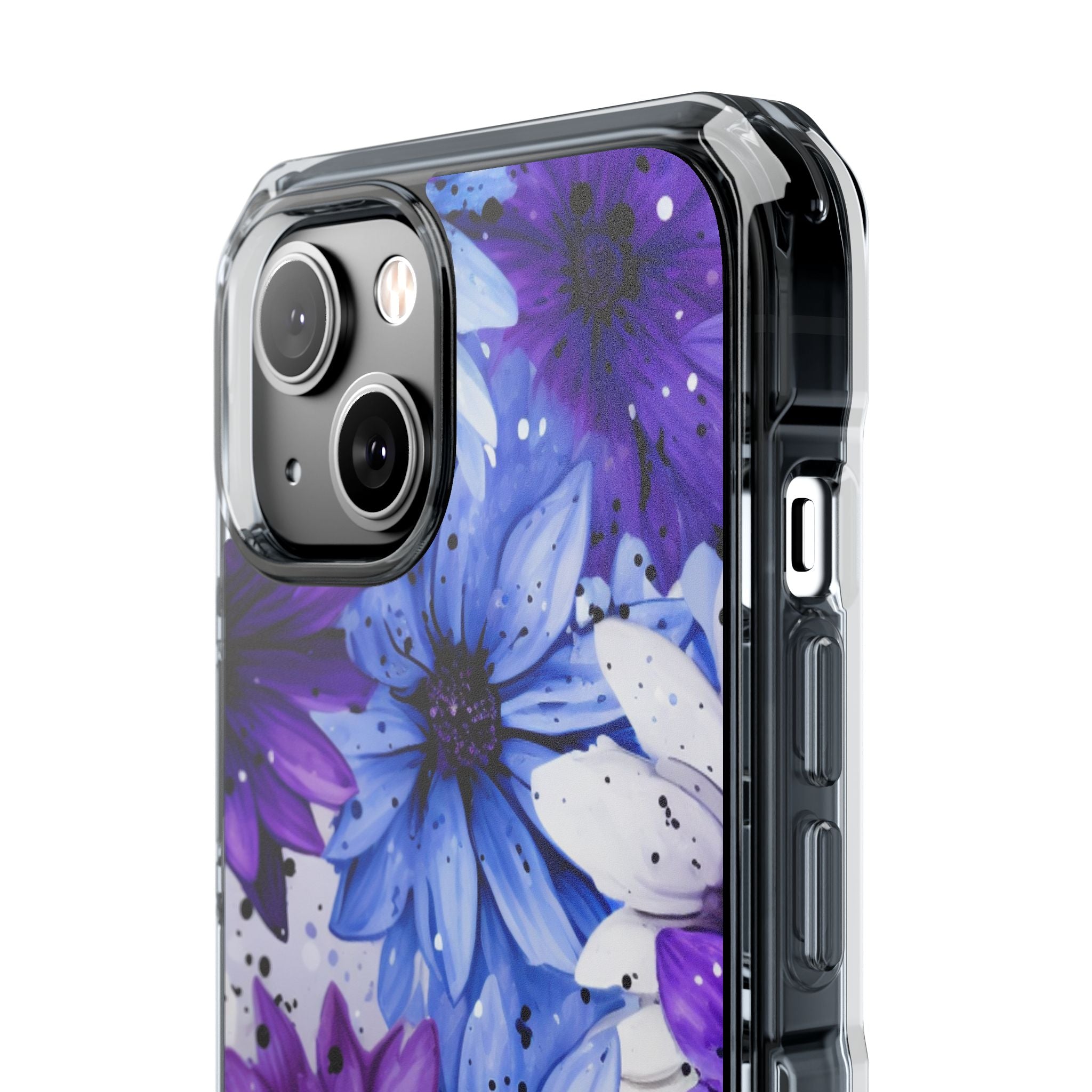 Ink Splatter Blooms · Impact Phone Case for iPhone · Magsafe